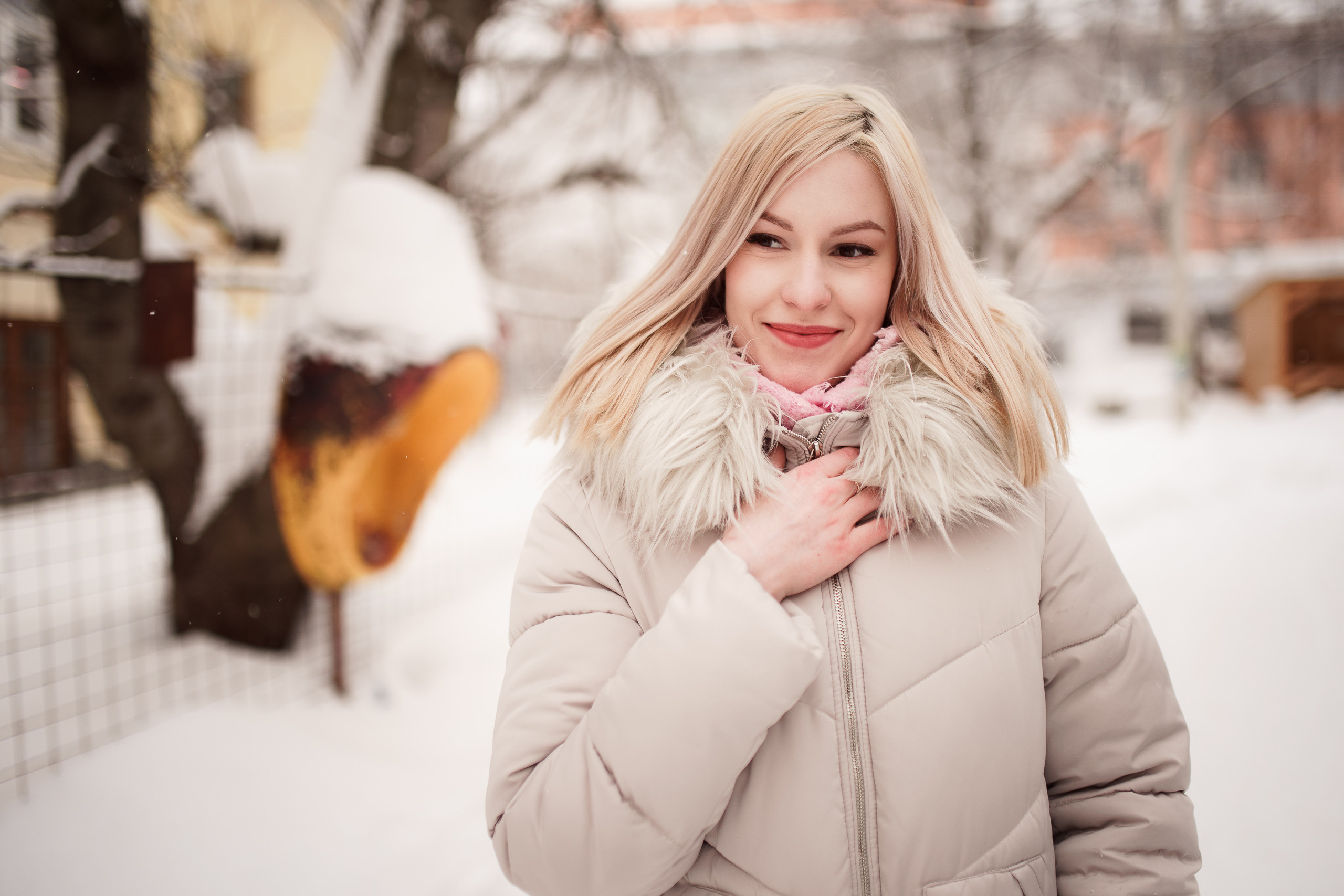 Зимняя фотопрогулка Татьяна. Репортажный фотограф Сергей Сажин г. Ярославль
