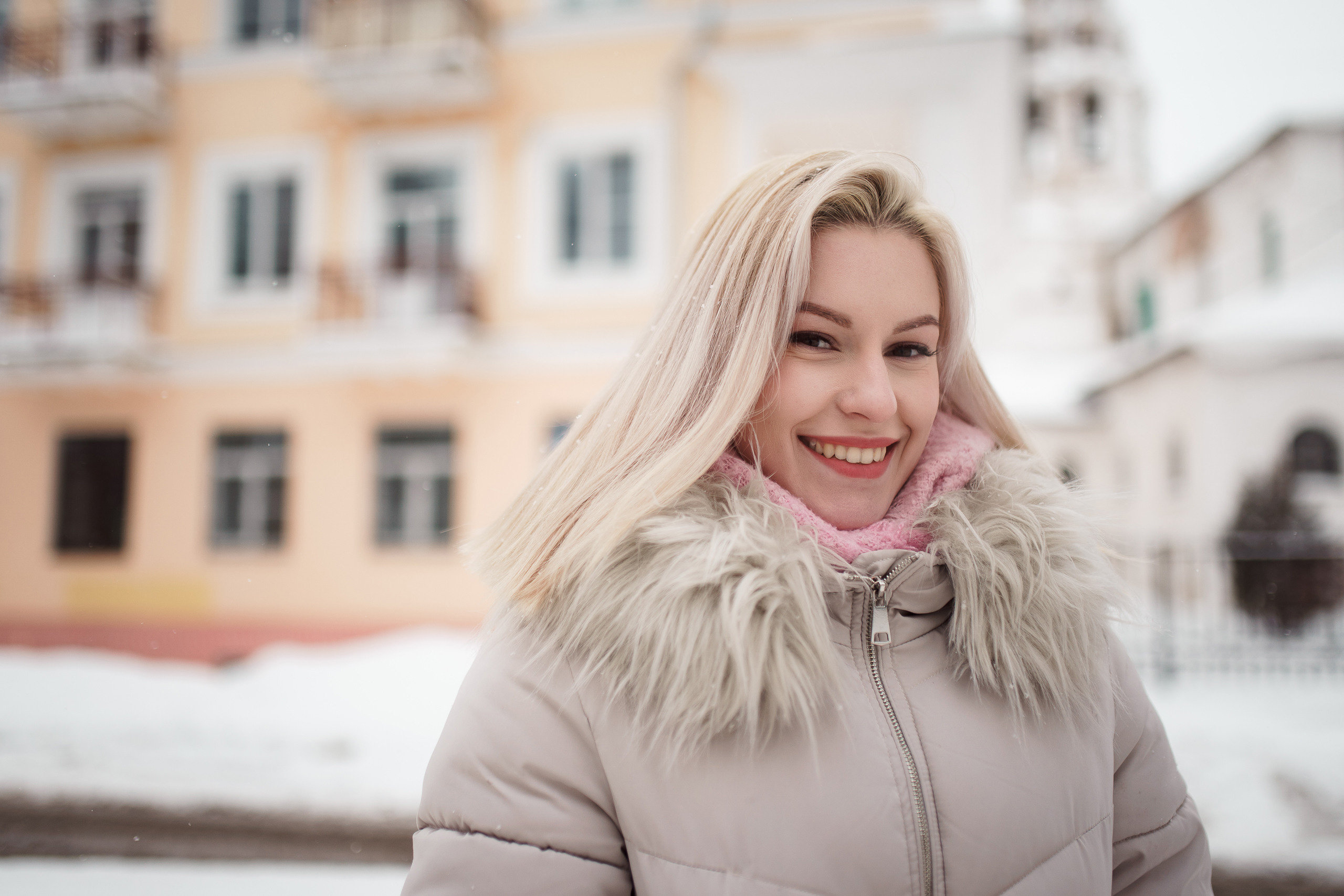 Зимняя фотопрогулка Татьяна. Репортажный фотограф Сергей Сажин г. Ярославль