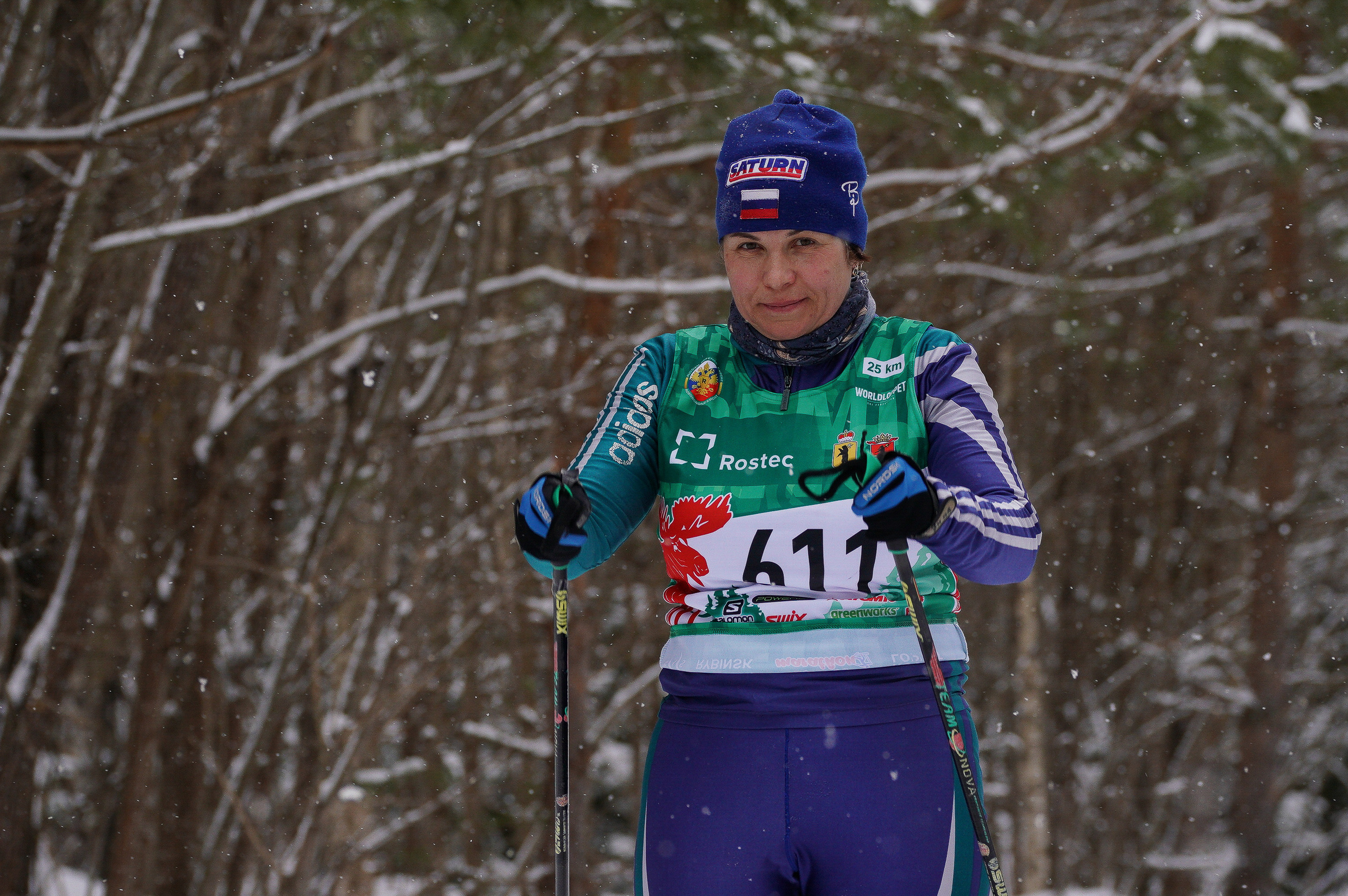 Дёминский лыжный марафон. Репортажный фотограф Сергей Сажин г. Ярославль