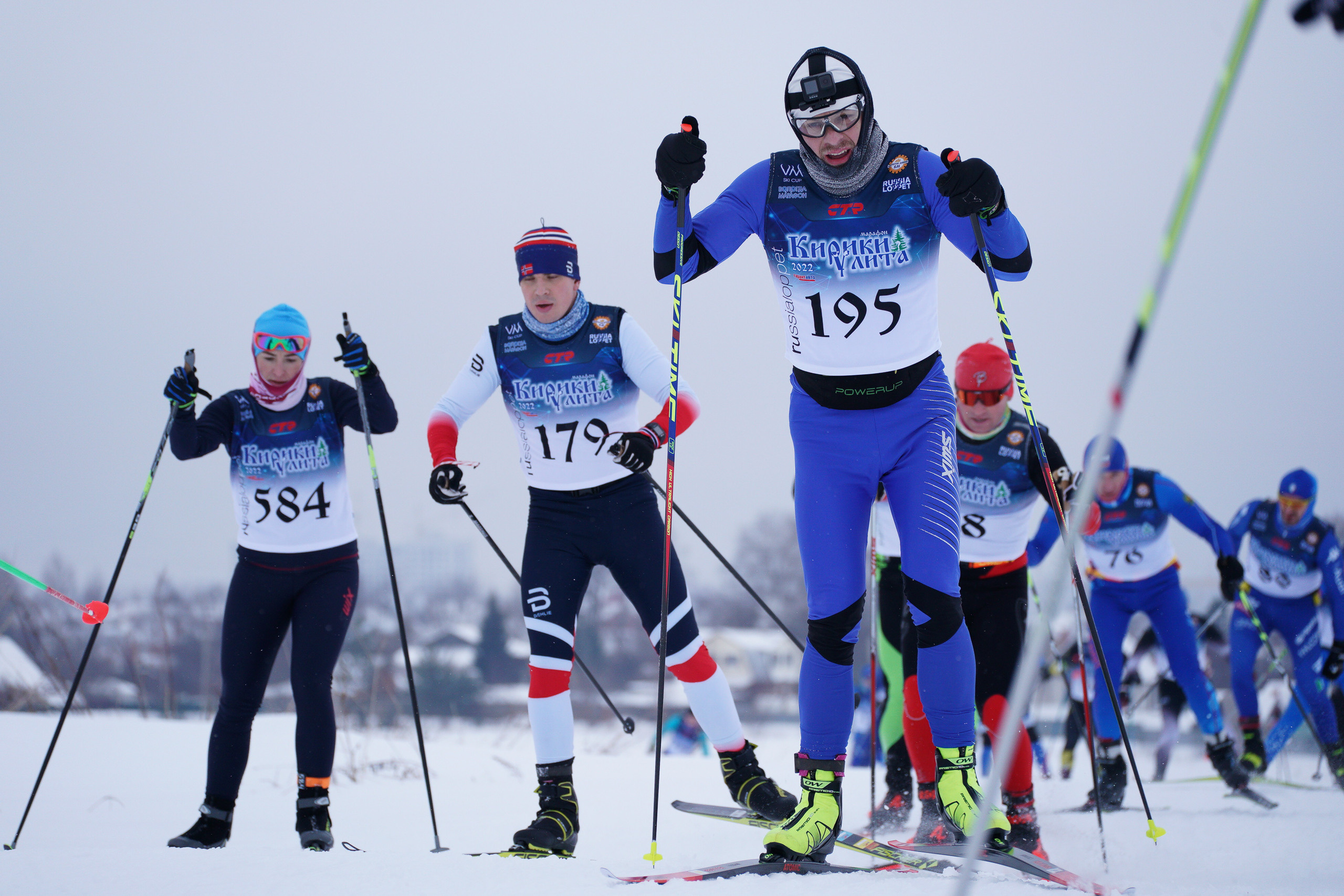 Лыжный марафон Кирики-Улита (Вологодская область). Репортажный фотограф Сергей Сажин г. Ярославль