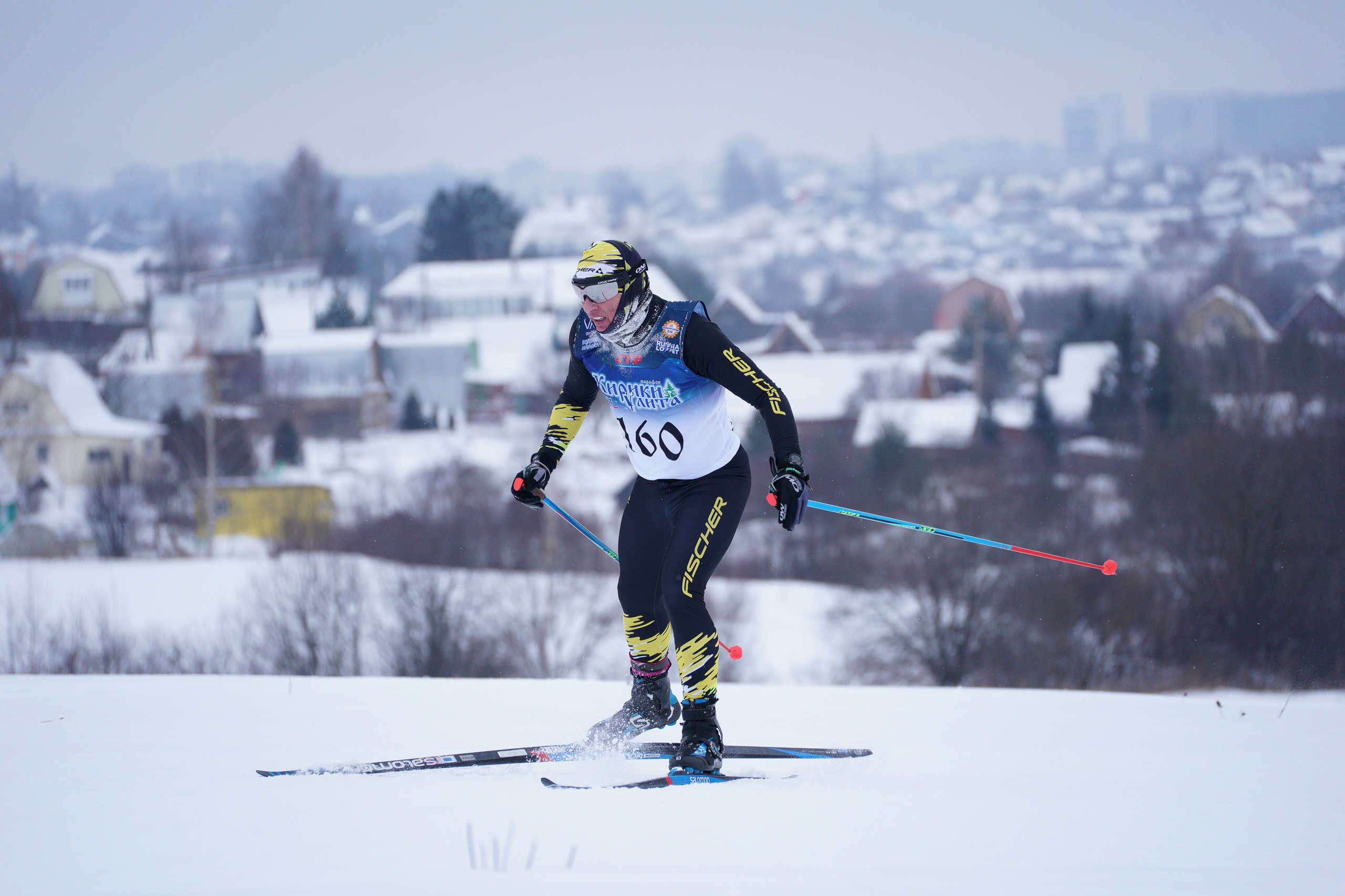 Лыжный марафон Кирики-Улита (Вологодская область). Репортажный фотограф Сергей Сажин г. Ярославль