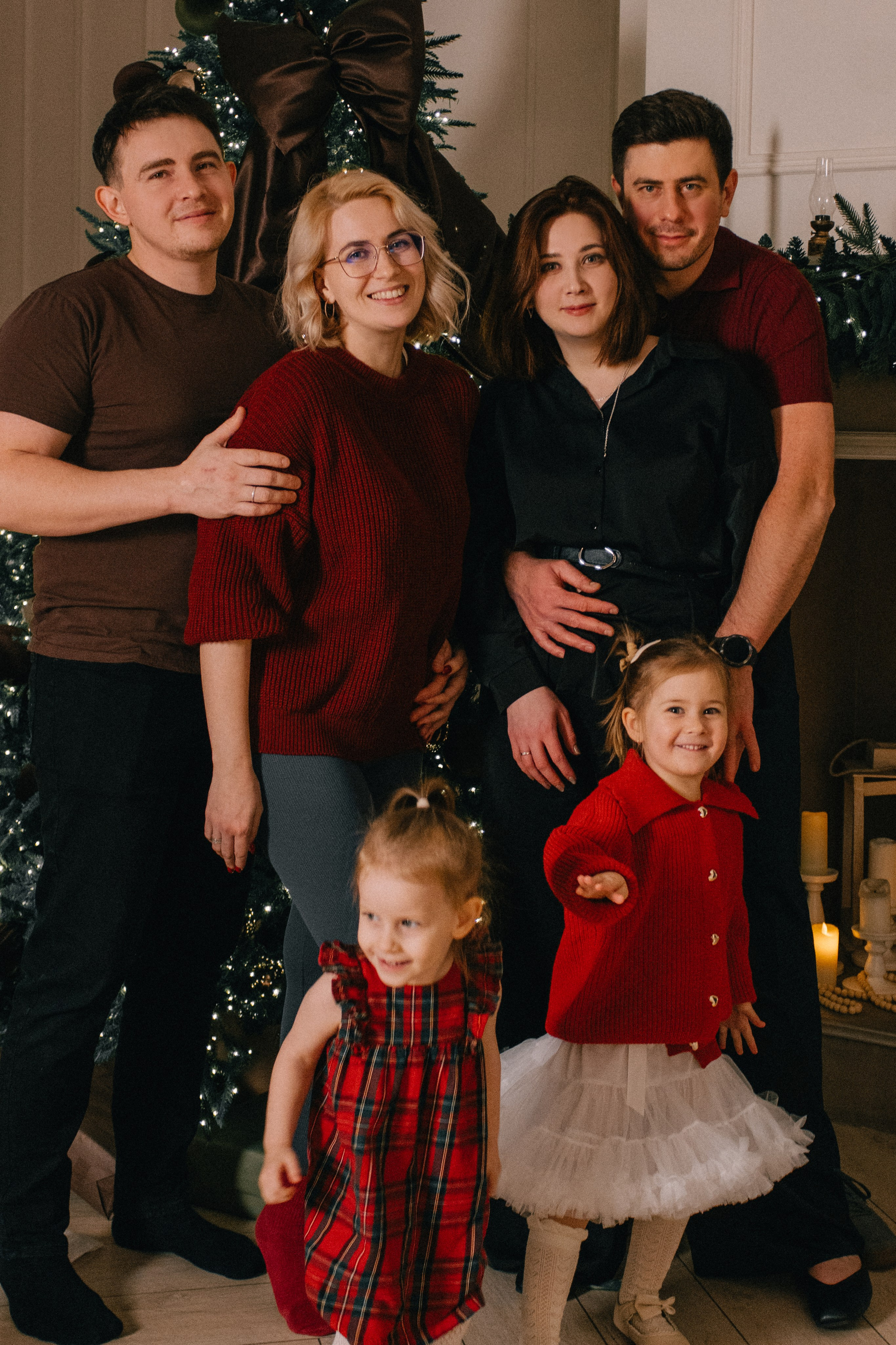 Шестаковы и Корытко. Barhat. Новогоднее. Фотограф в Челябинске Любовь Денисенко