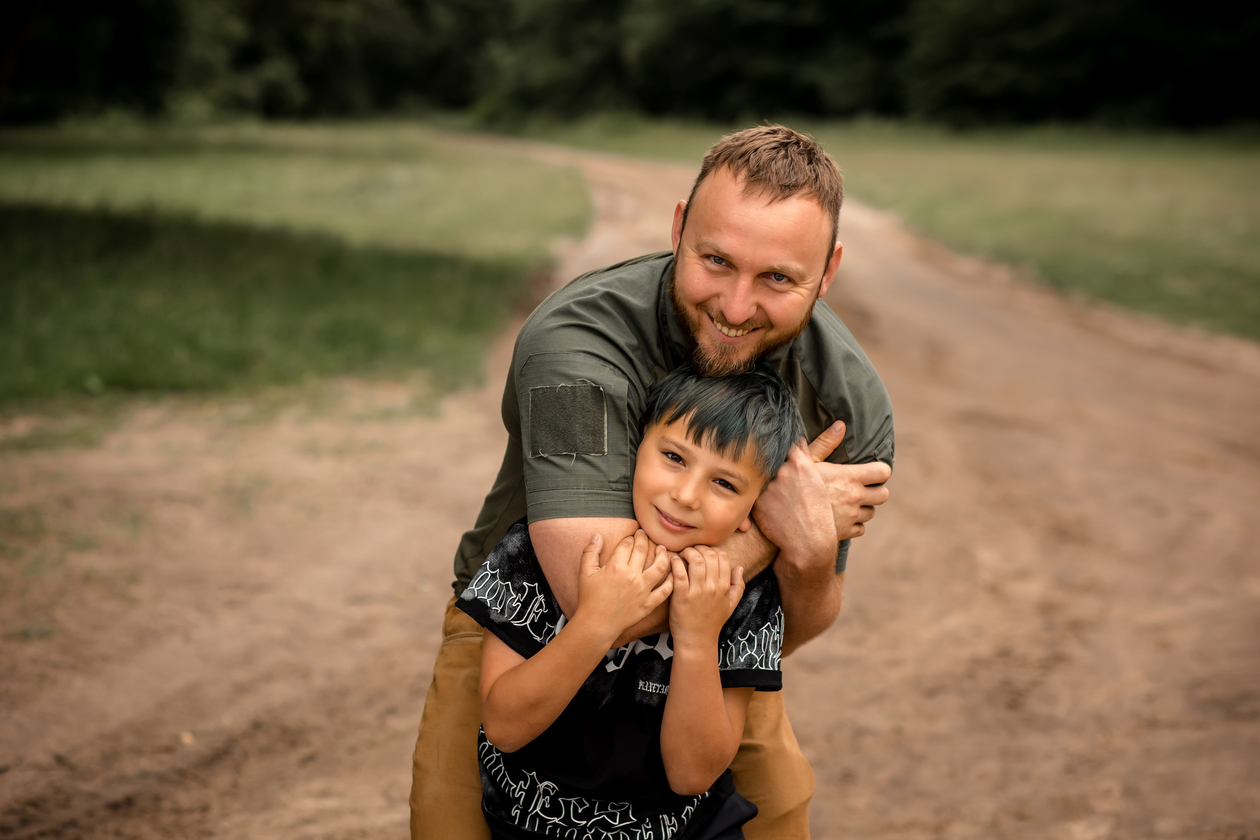 Катя с детками