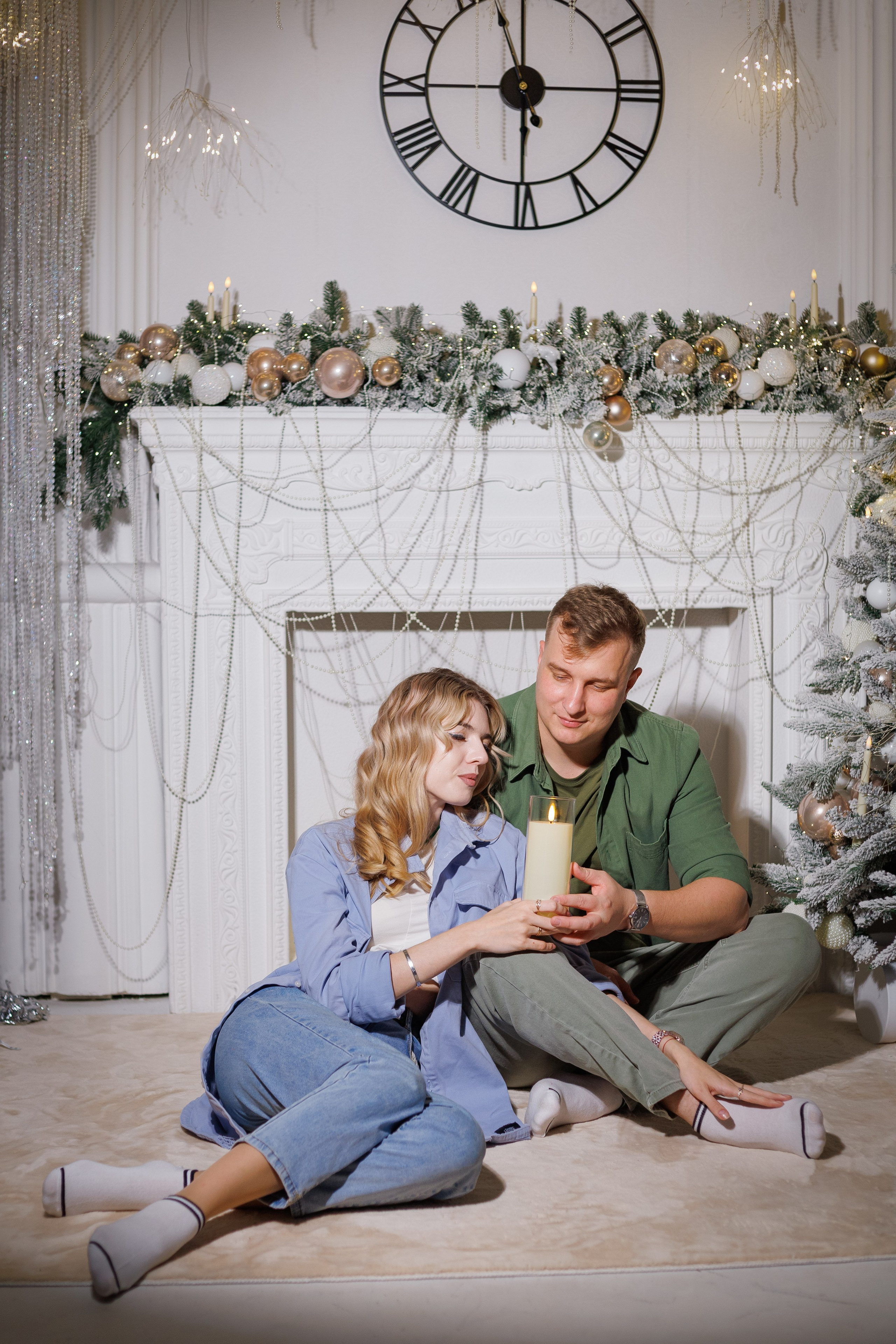 Новогодняя семейная. Семейный и творческий фотограф ст. Каневская| г. Краснодар | Мария Шарафан