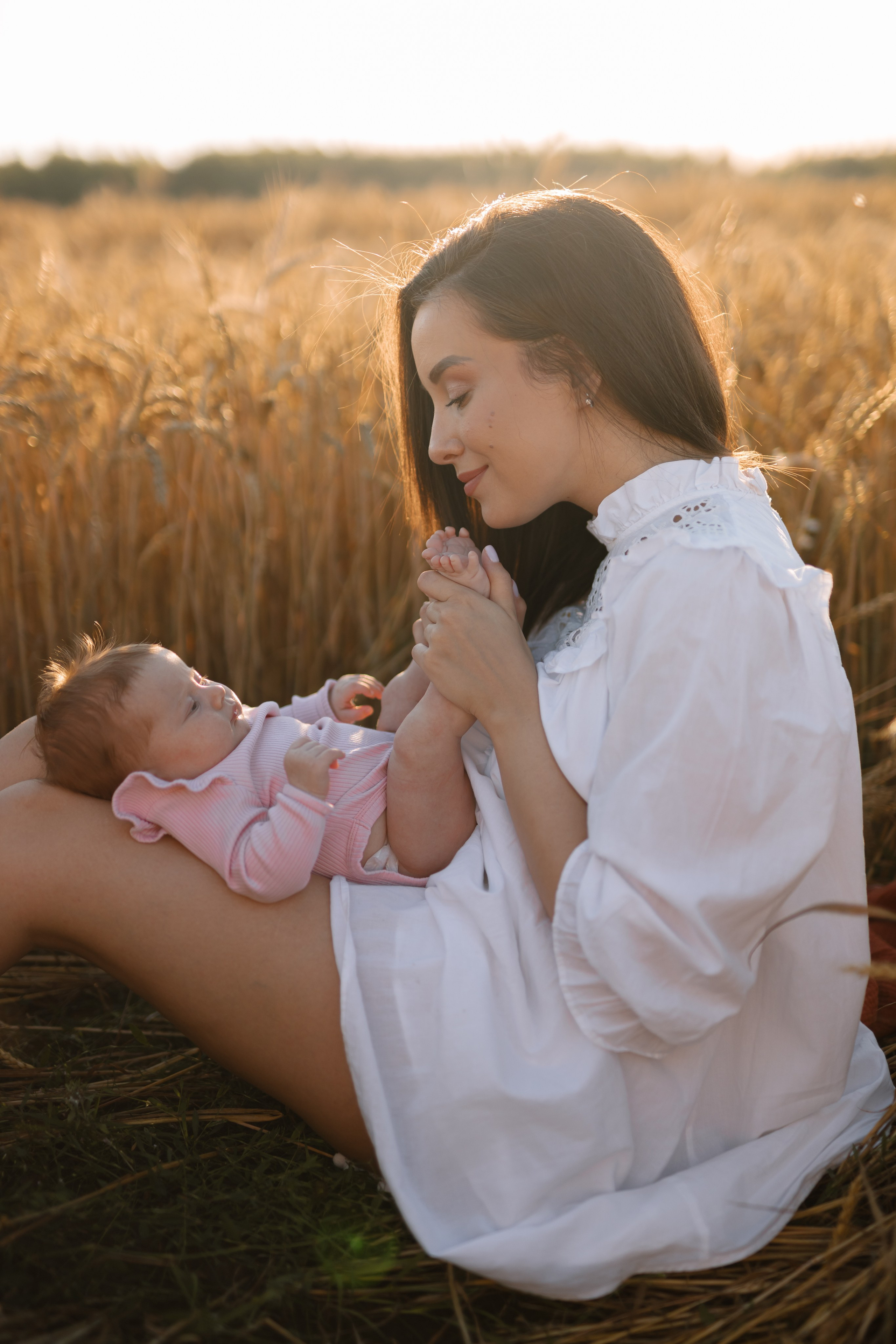 Александра и дочь. Свадебный и портретный фотограф в Москве, Туле и Брянске Дара Евсеева