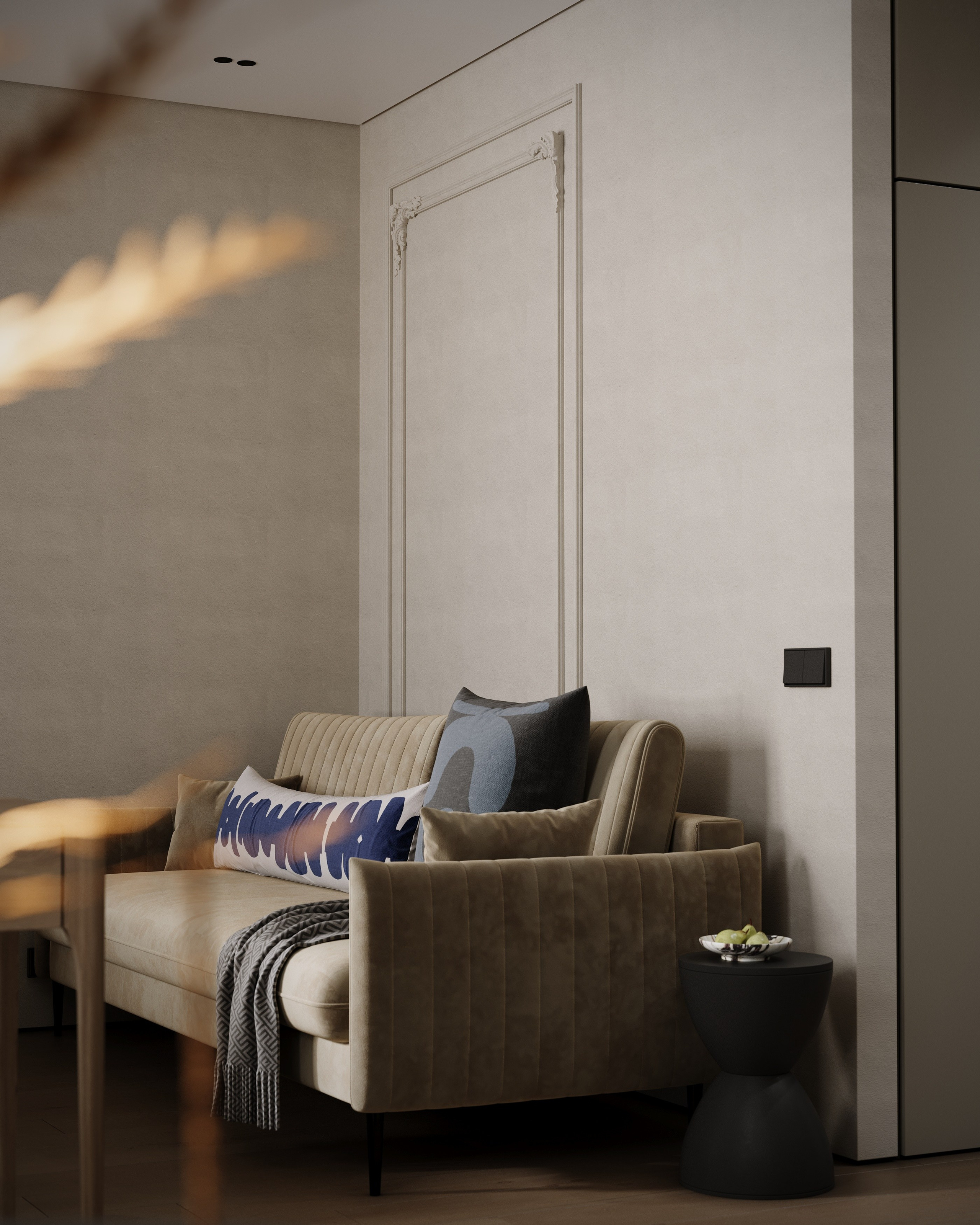 Saint Petersburg apartment studio. Визуализации интерьера