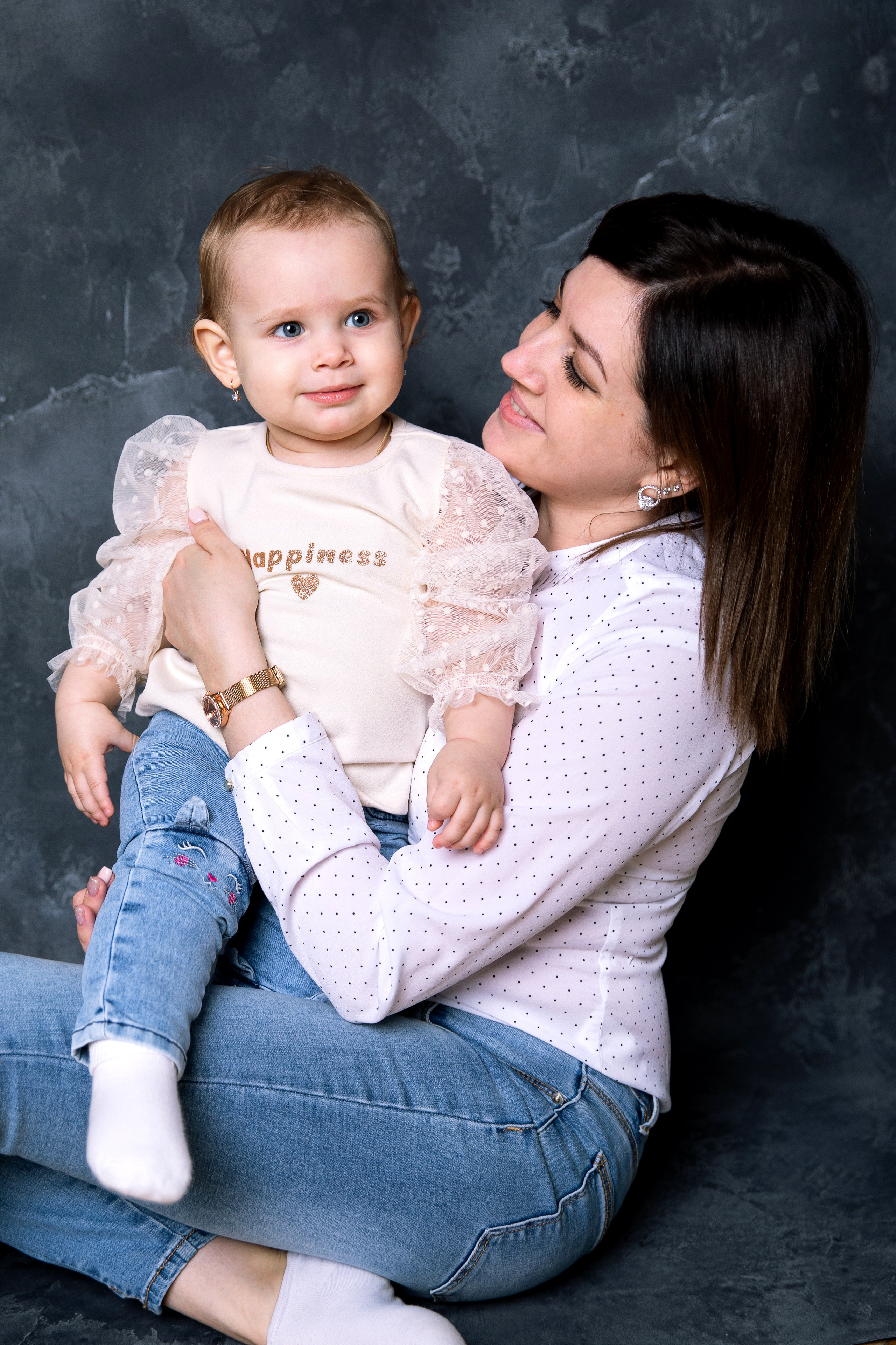 Олеся, Женя и Милана. Фотостудия Gaga. Семейный и школьный фотограф Катерина Голубева