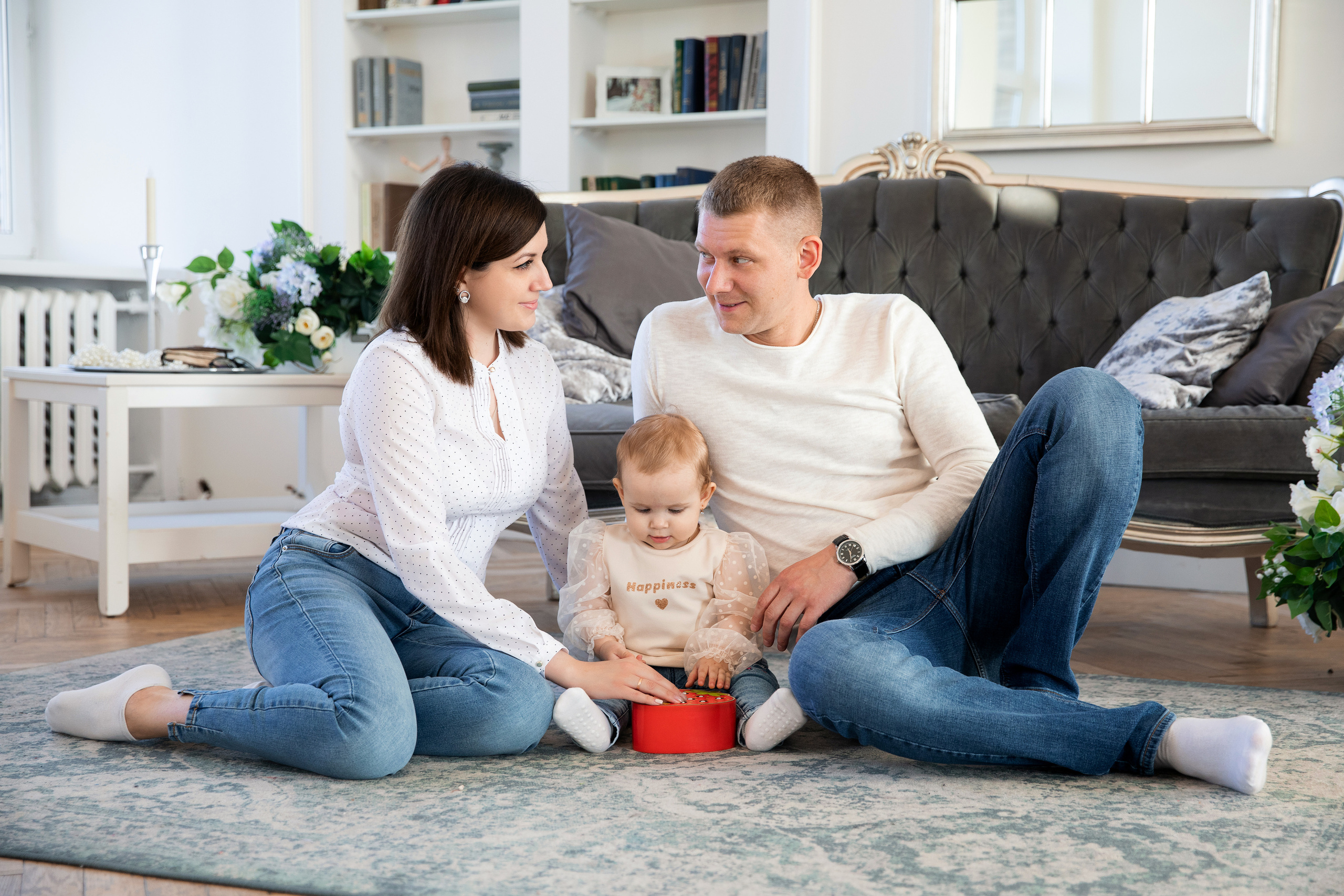 Олеся, Женя и Милана. Фотостудия Gaga. Семейный и школьный фотограф Катерина Голубева