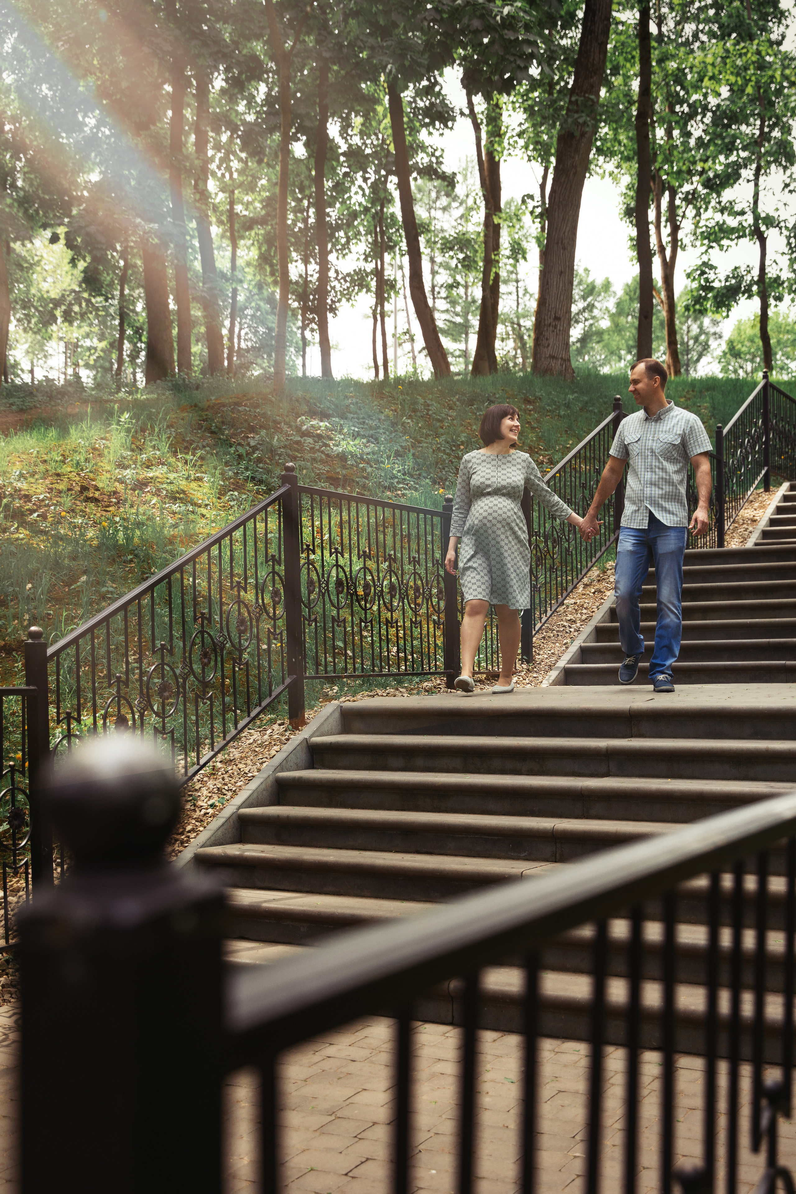 Юля и Максим. Платоновский парк. Семейный и школьный фотограф Катерина Голубева