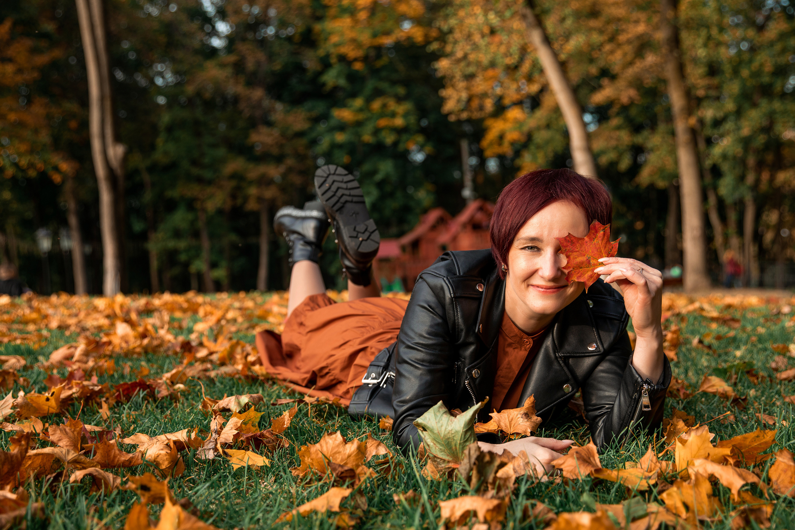 Катя. Платоновский парк. Семейный и школьный фотограф Катерина Голубева