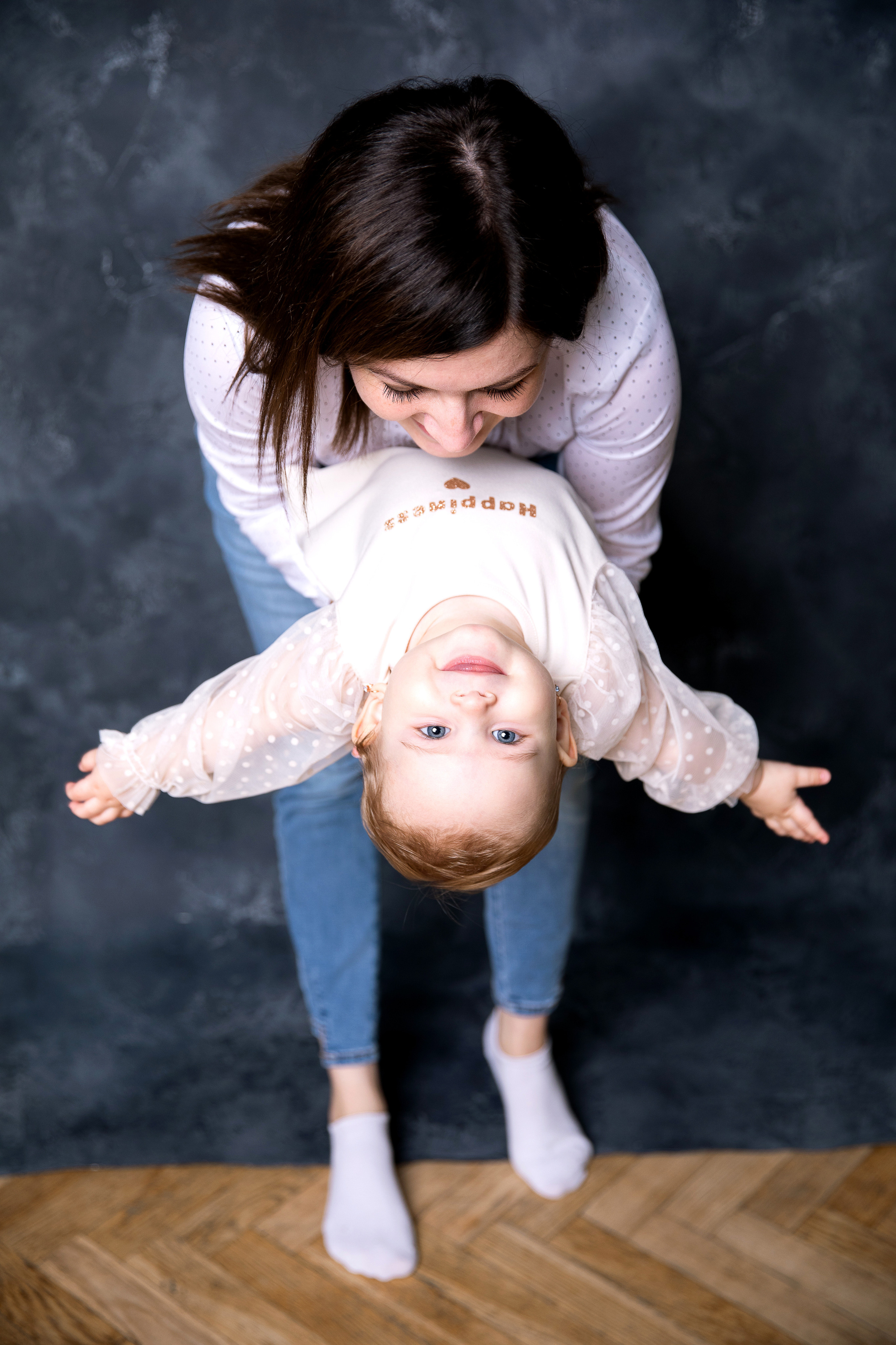 Олеся, Женя и Милана. Фотостудия Gaga. Семейный и школьный фотограф Катерина Голубева