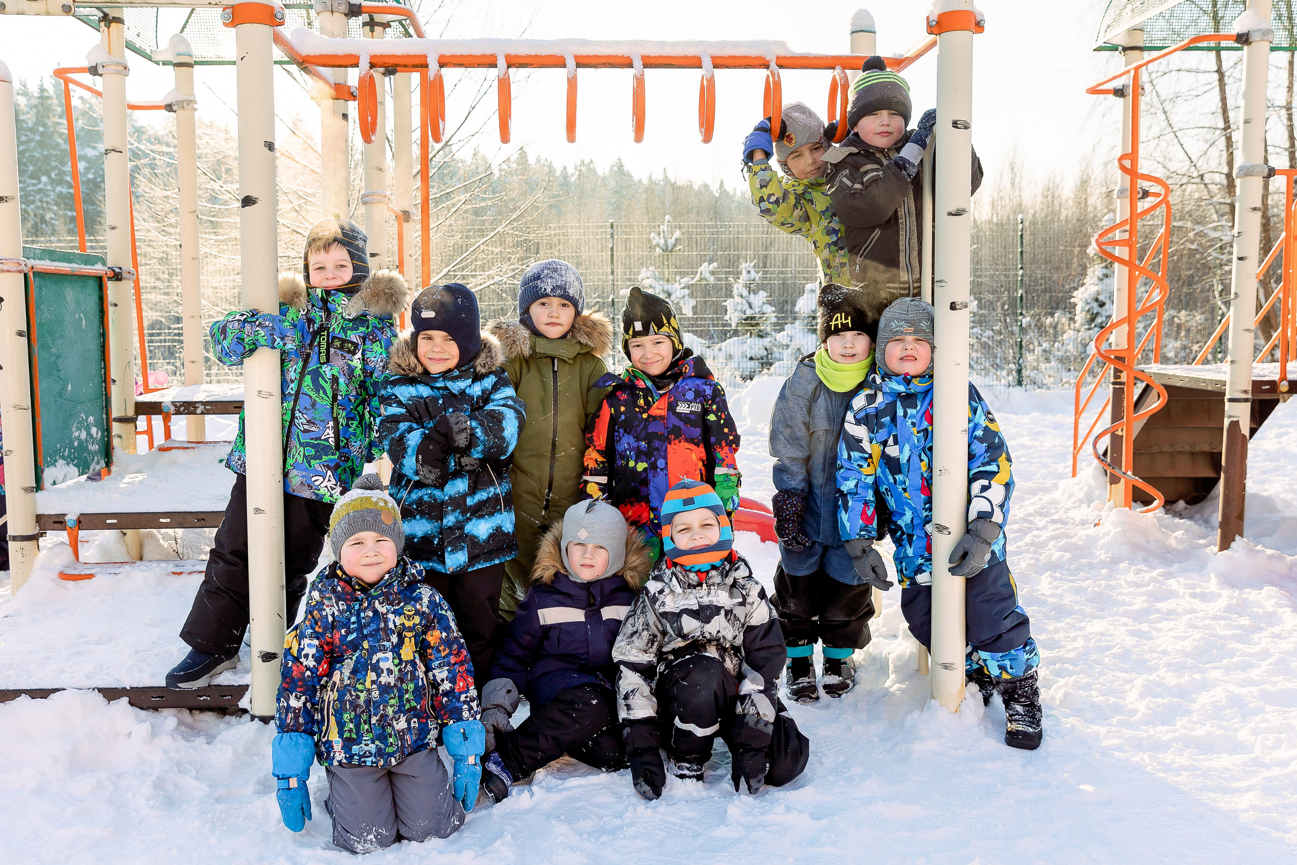 День в саду. Семейный и детский фотограф Комина Елена, Власиха, Одинцово