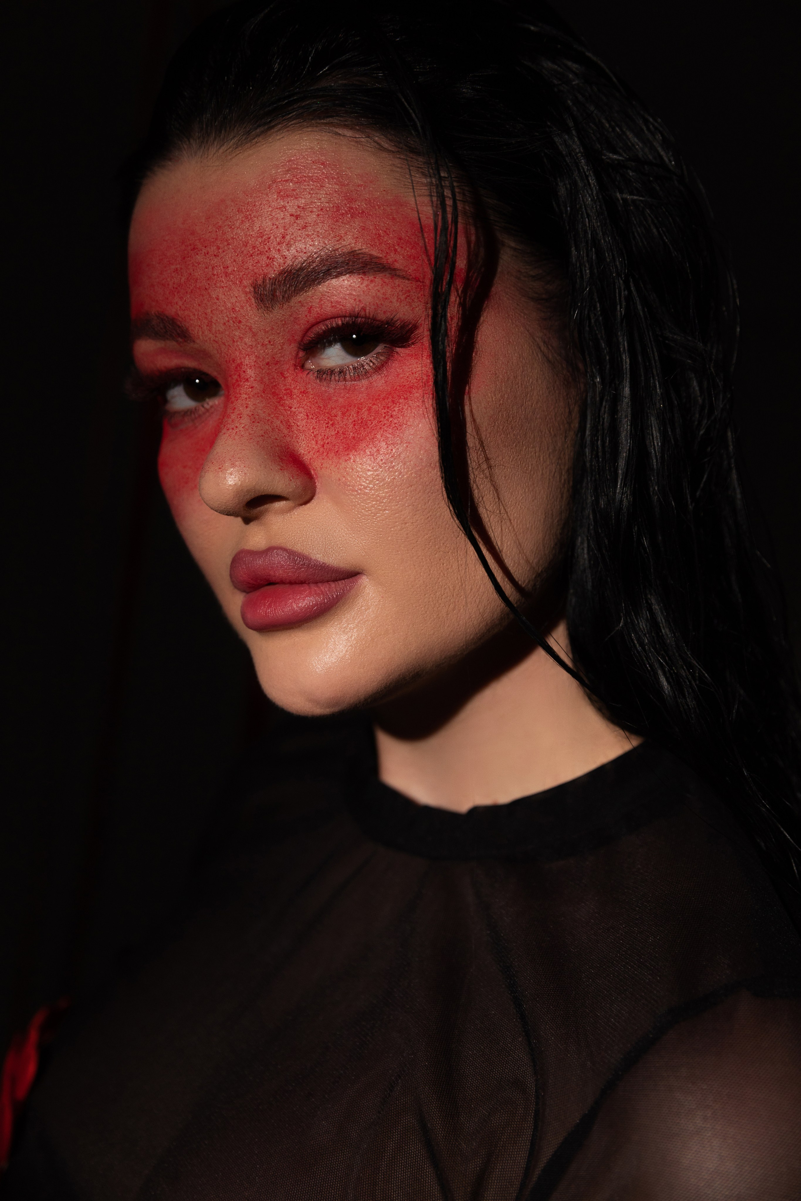 Снежана «Cupid of love». Фотограф Мария Щеголькова. Чувственный женский портрет