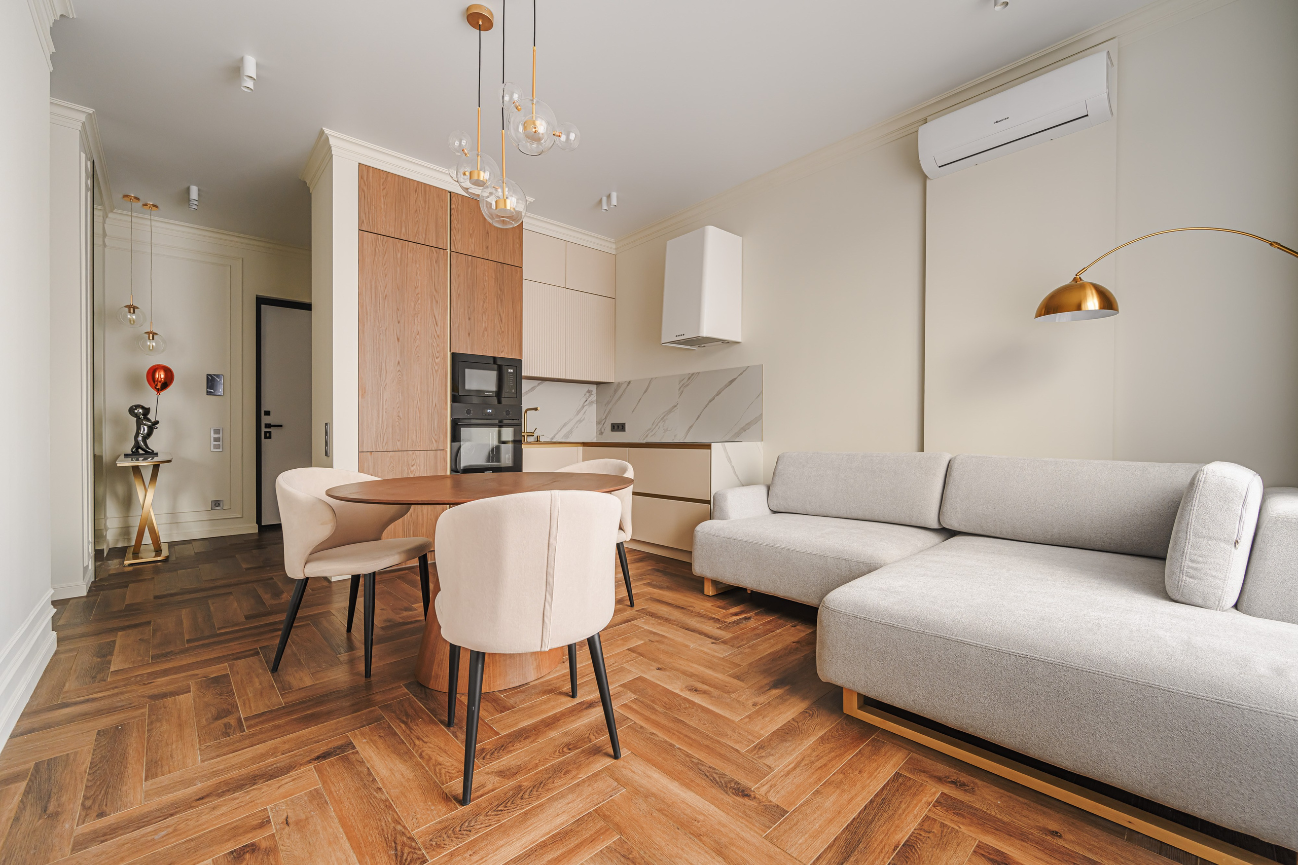 ЖК Легенда Малоохтинский. Реализованный проект, инвестиционный. Дизайн-студия интерьеров Юлии Ивановой