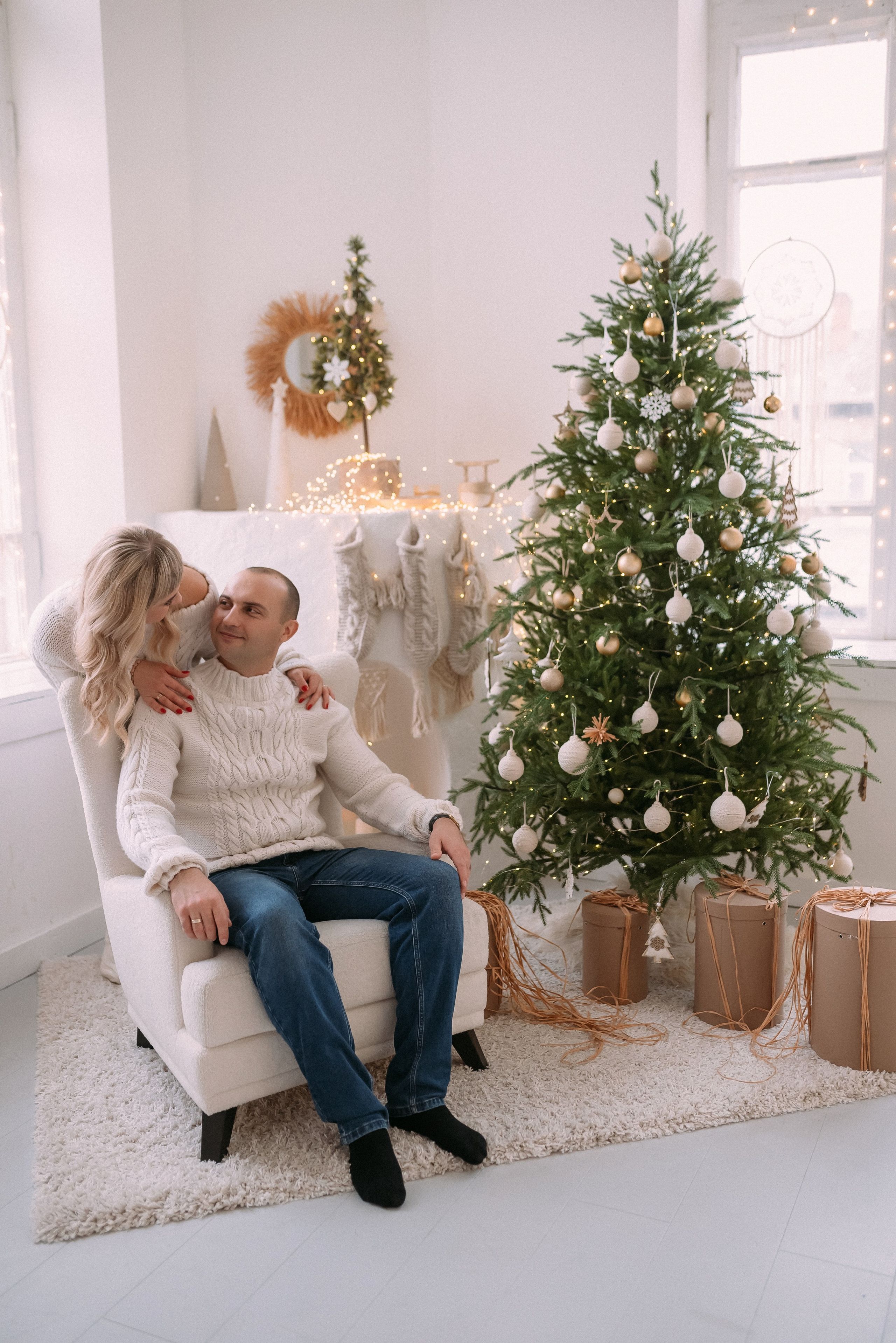 Семейная новогодняя съёмка. Свадебный и семейный фотограф в Симферополе Дарья Маркова
