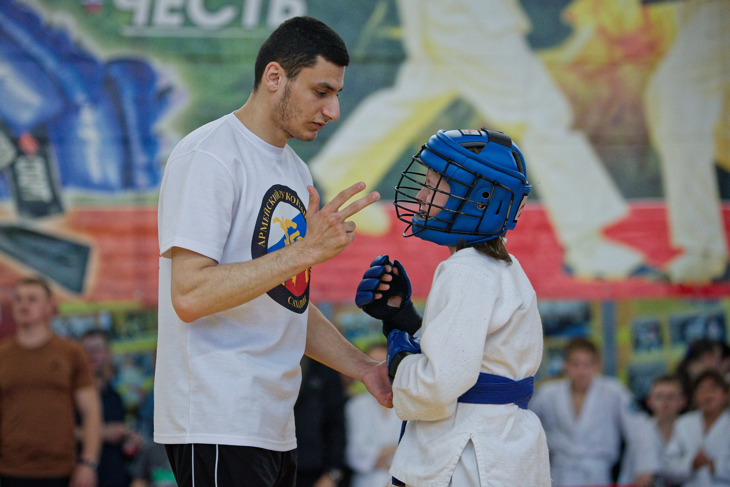 Турнир по армейскому рукопашному бою на кубок Героя России А. Ю. Фомина. Кутузов Евгений Фотограф в Южно-Сахалинске