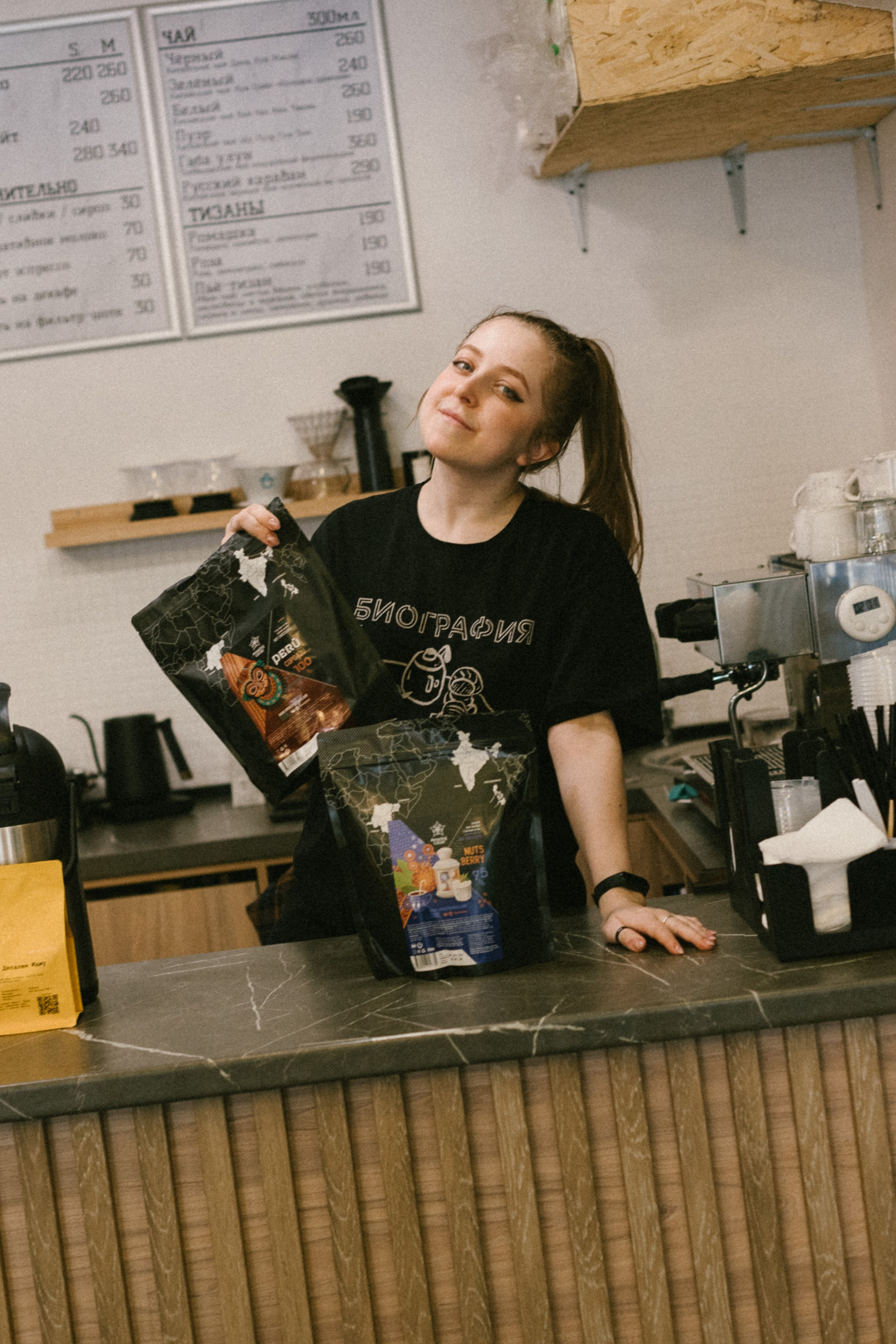 Кофейня «Биография Кофе». Коммерческий фотограф в Санкт-Петербурге (СПб) Екатерина Панчёха, Панчёшка