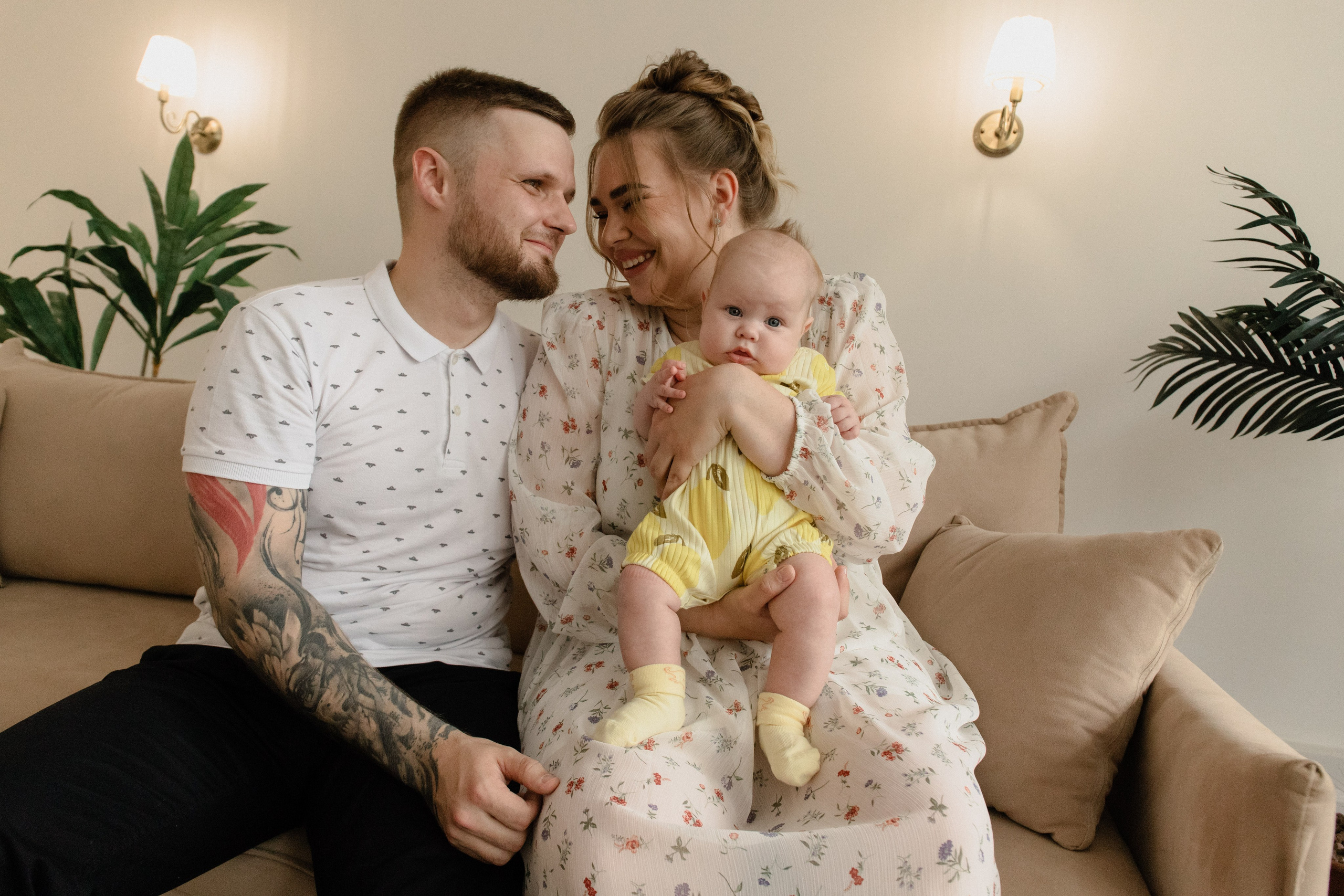 Наталия, Александр и Кира. Фотограф Елена Балакина (Челябинск)