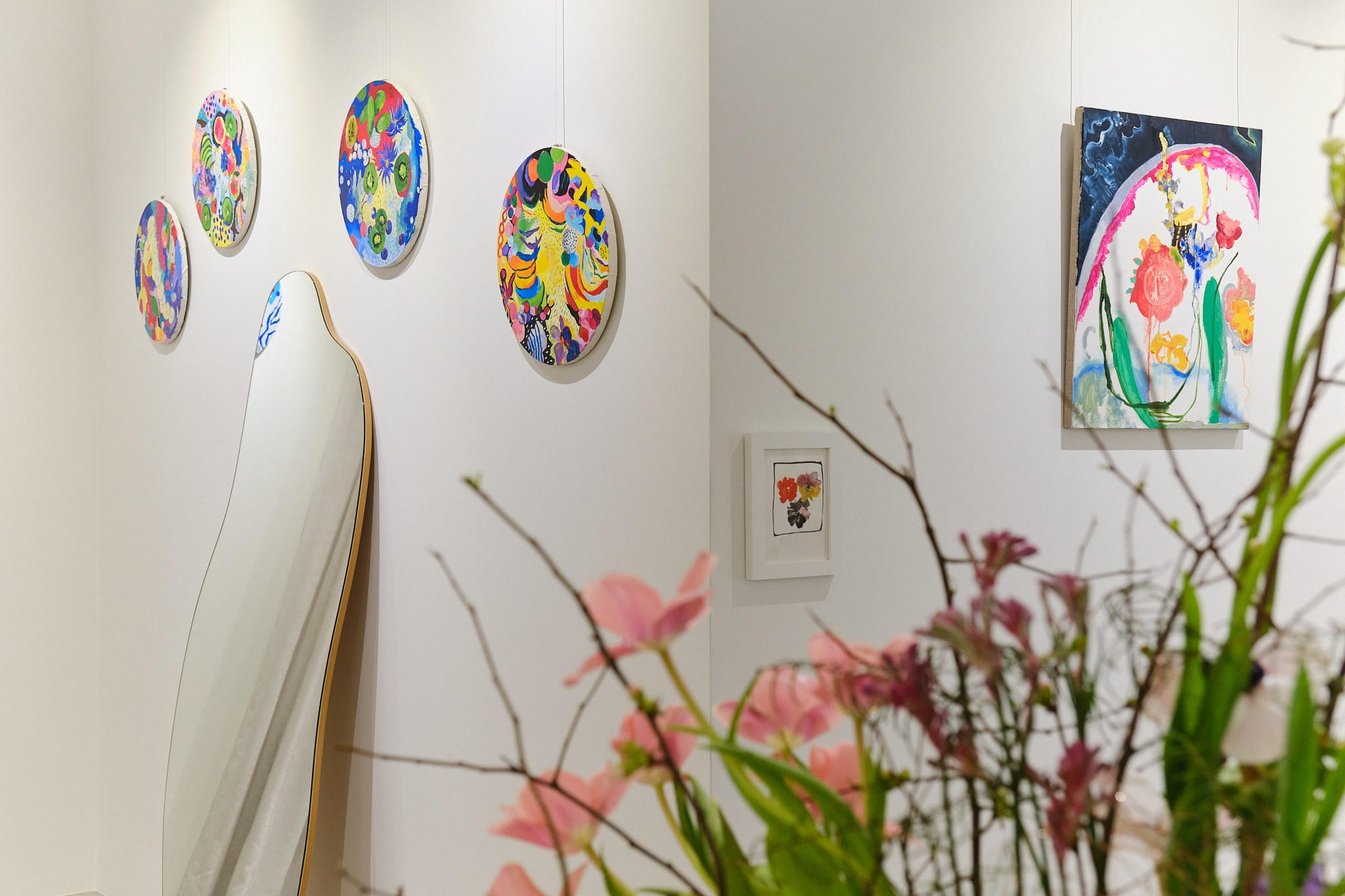 Открытие выставки Ники Черняевой в Art x Fashion «Мой маленький сад». Портретный и репортажный фотограф в Москве Острикова Анастасия