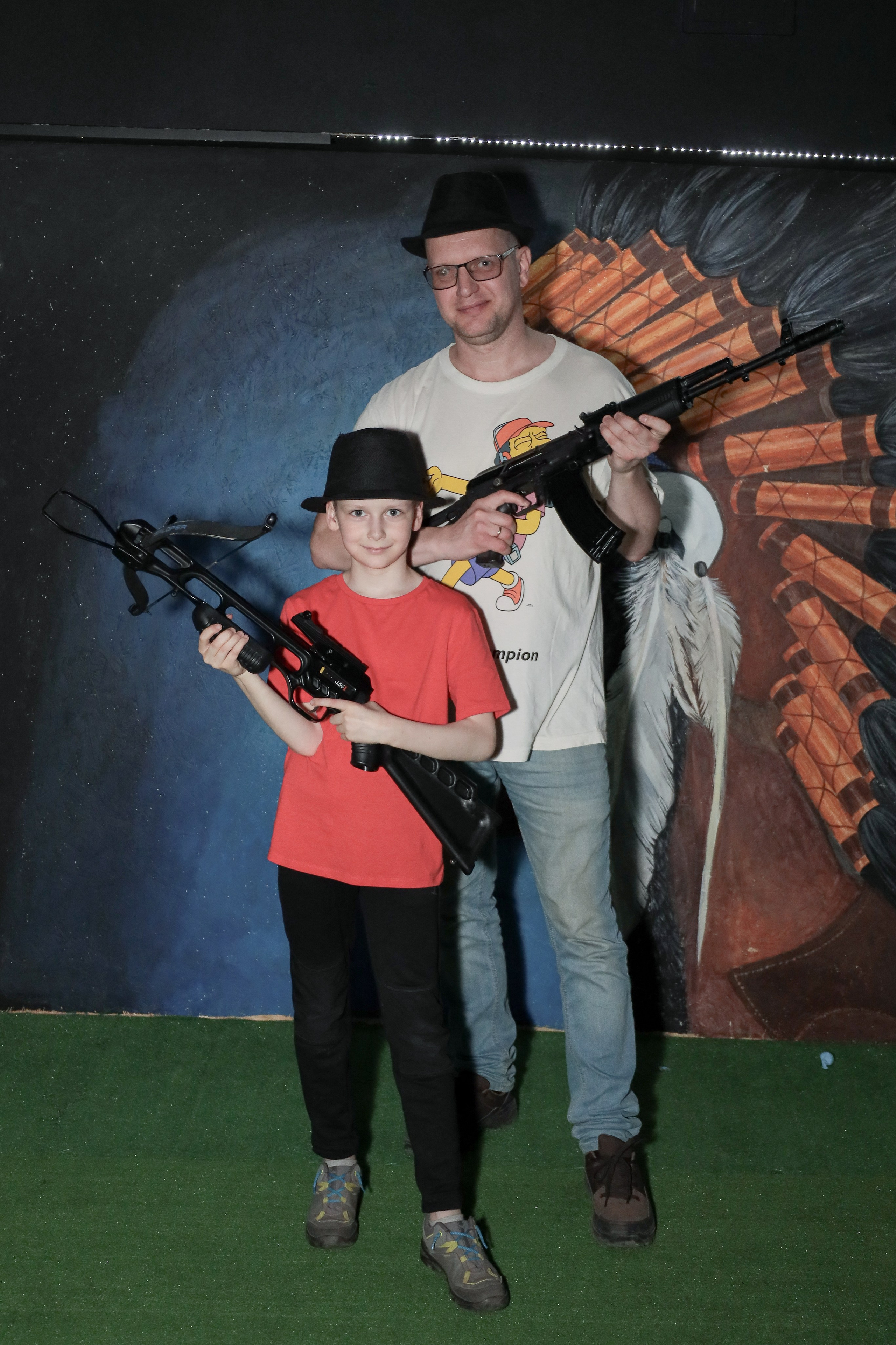 День рождение в стрелковом клубе. Фотограф Надршина Лилия