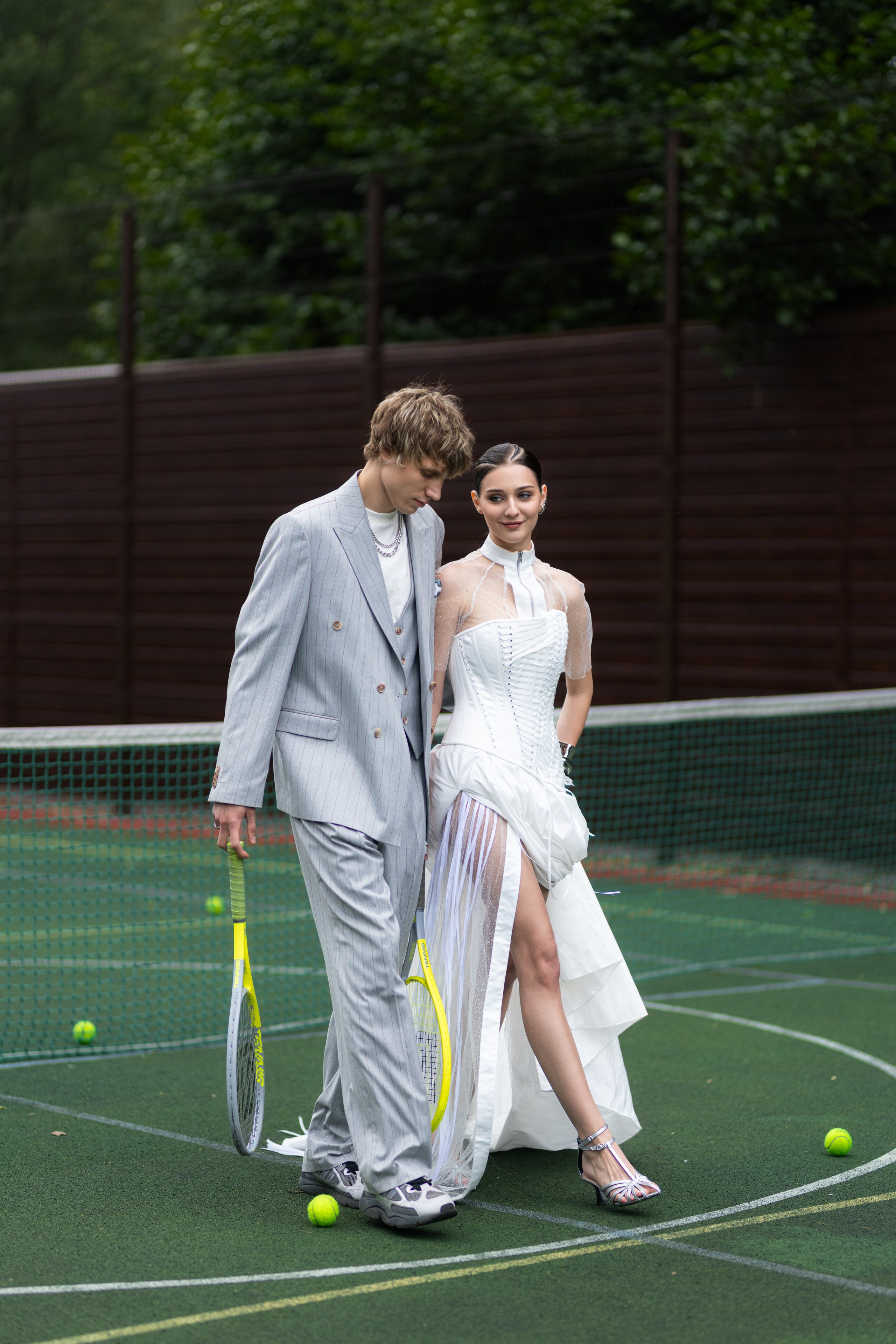 Александр и Эля. Теннис и свадьба. Почему бы и нет?. Дмитрий Шульгин, портретный фотограф в Воронеже