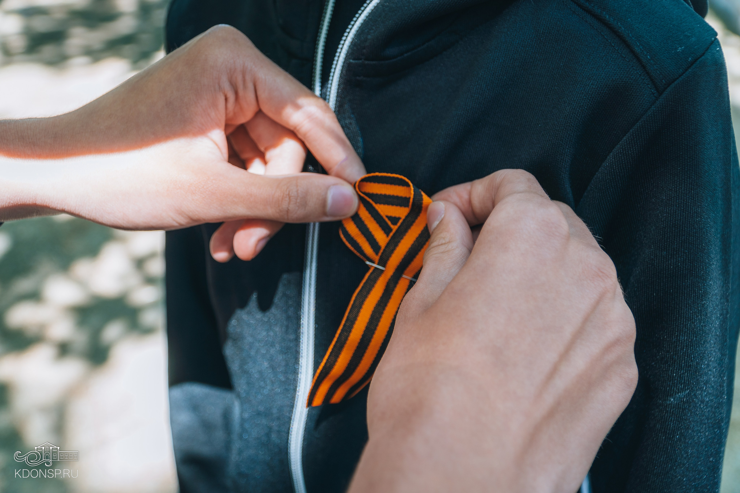 «Георгиевская ленточка». Новотитаровский Дом культуры