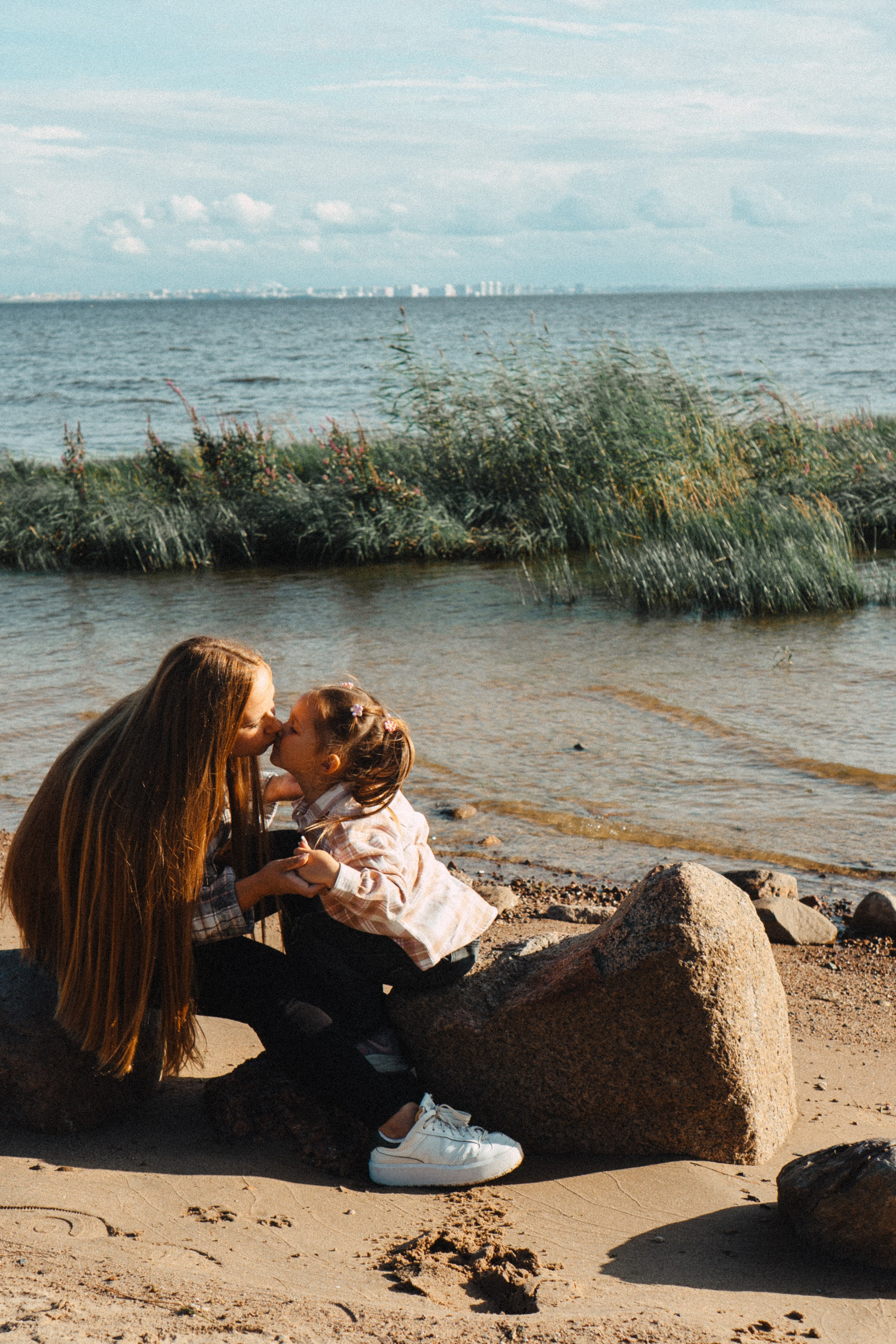 МАМА И ДОЧКА НА ФИНСКОМ ЗАЛИВЕ. Профессиональный фотограф, Санкт-Петербург — Виктория Богомолова
