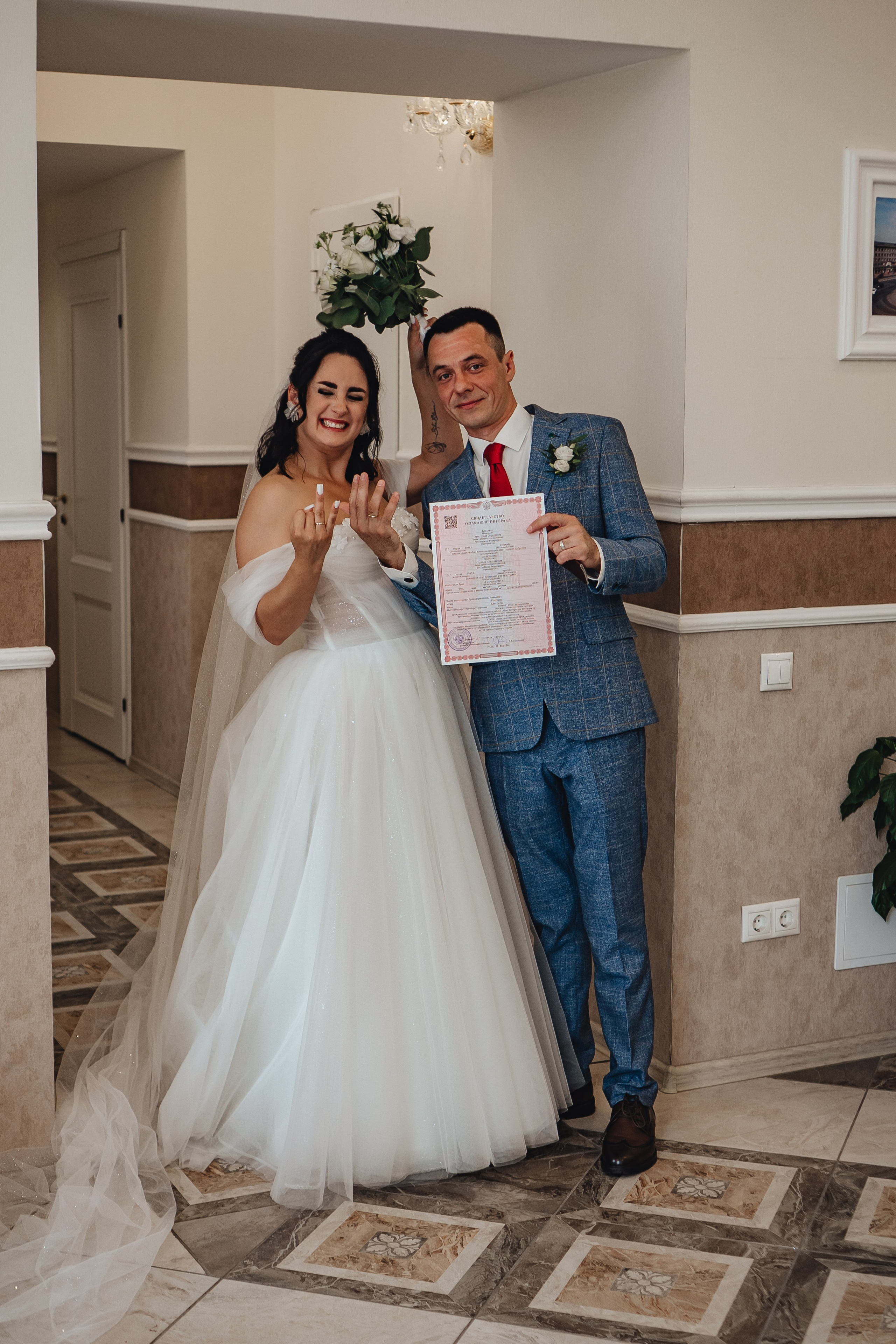 СВАДЕБНАЯ СЬЕМКА В ЗАГСЕ НА МОСКОВСКОМ ПРОСПЕКТЕ. Профессиональный фотограф, Санкт-Петербург — Виктория Богомолова