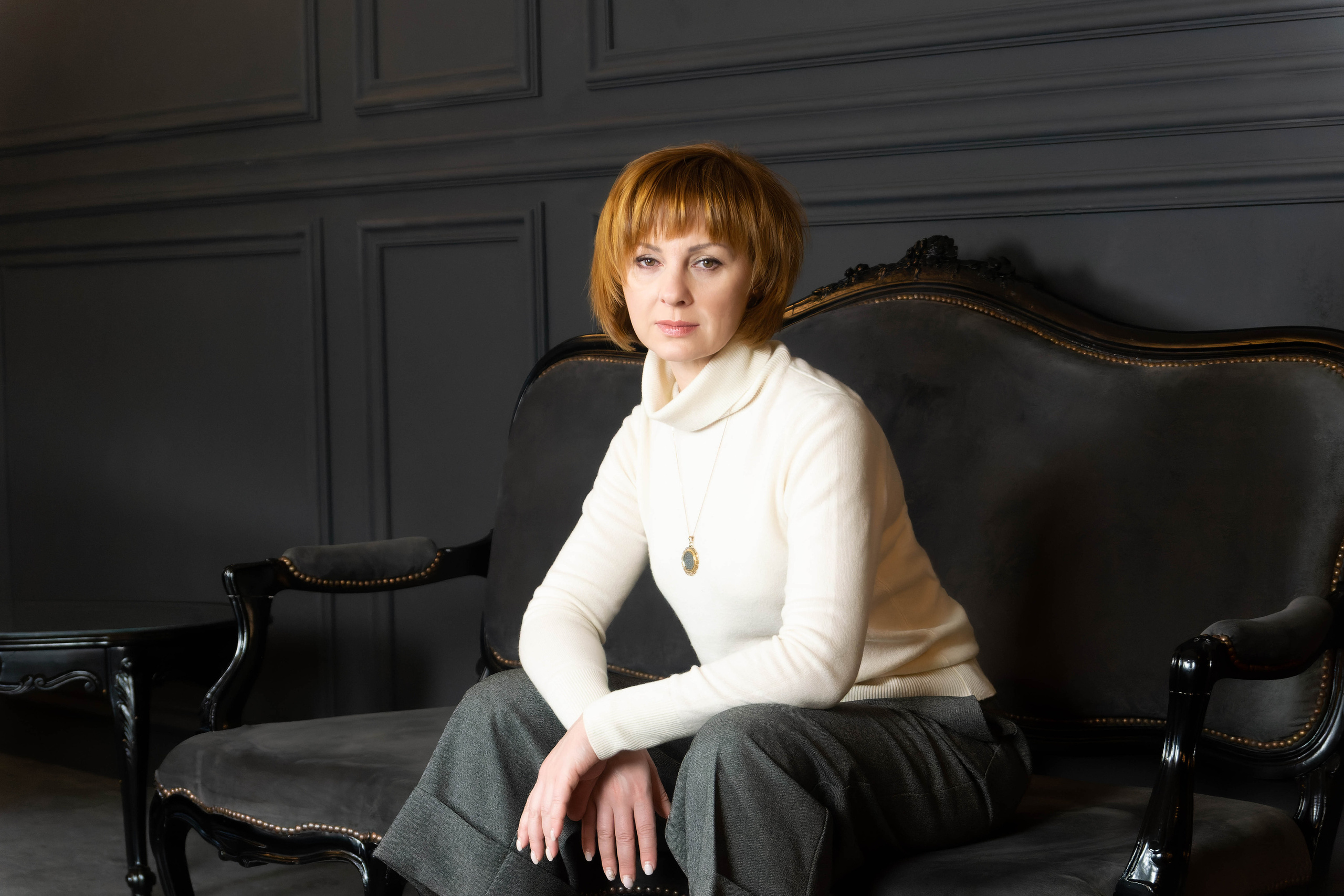 Женский портрет. Strona internetowa fotografki Elly Tev