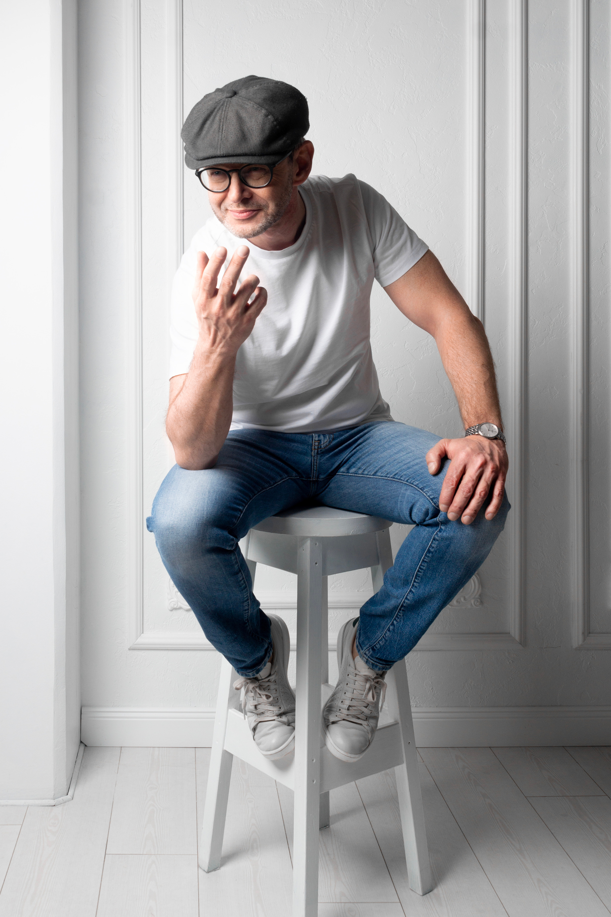 Мужской портрет. Съемки в студии