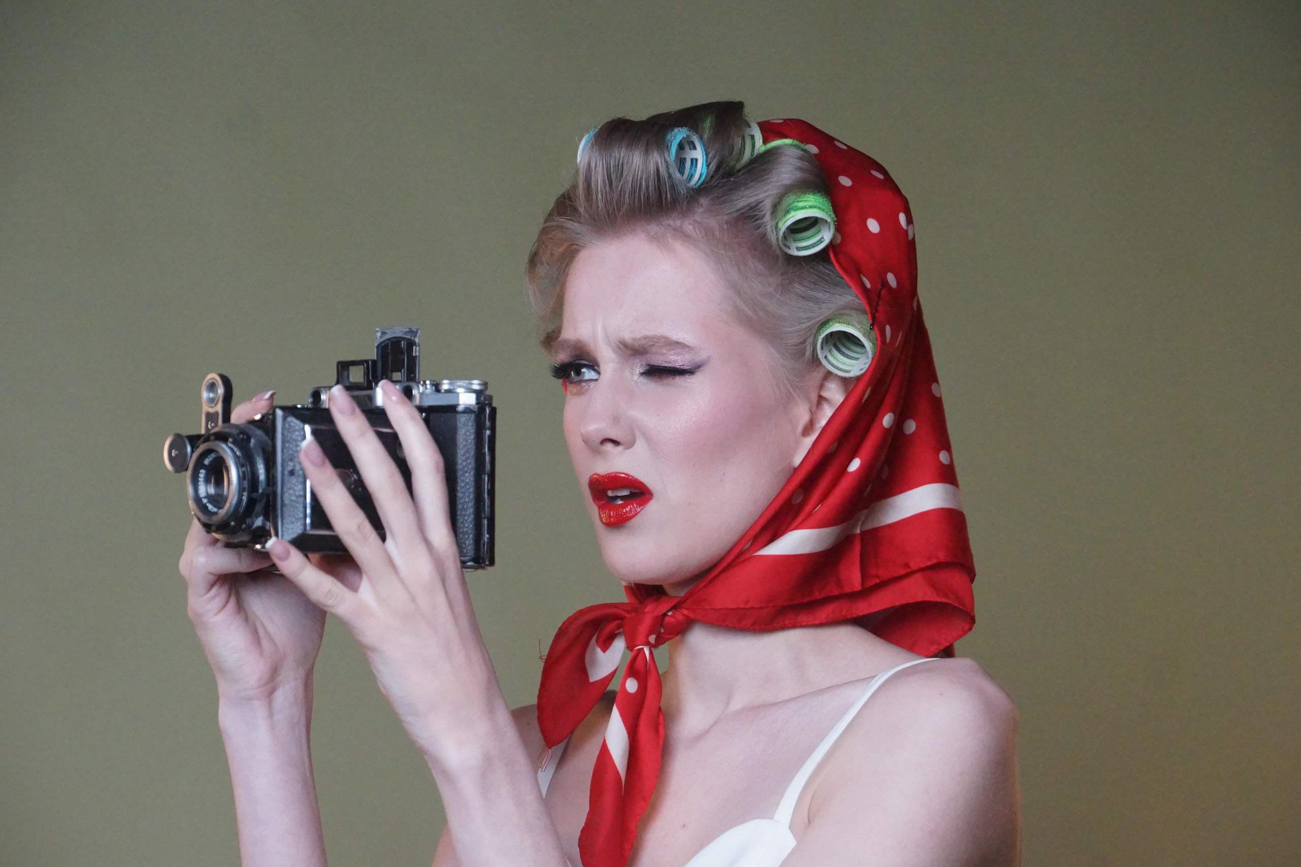 Фотосессия в стиле Пин Ап. Strona internetowa fotografki Elly Tev