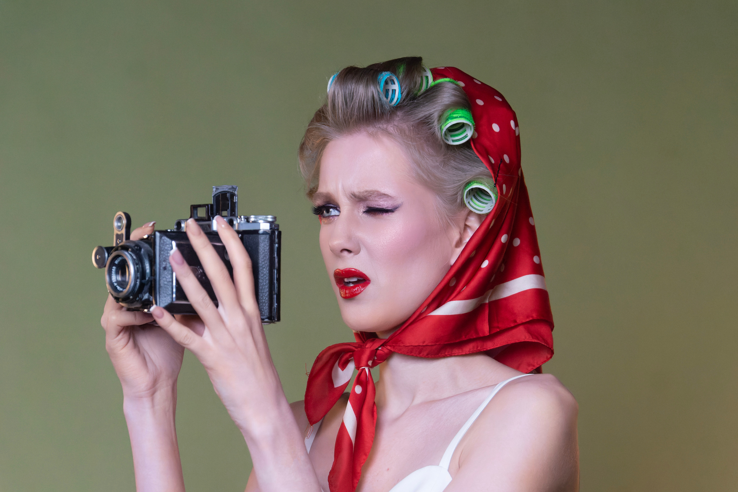 Фотосессия в стиле Пин Ап. Strona internetowa fotografki Elly Tev