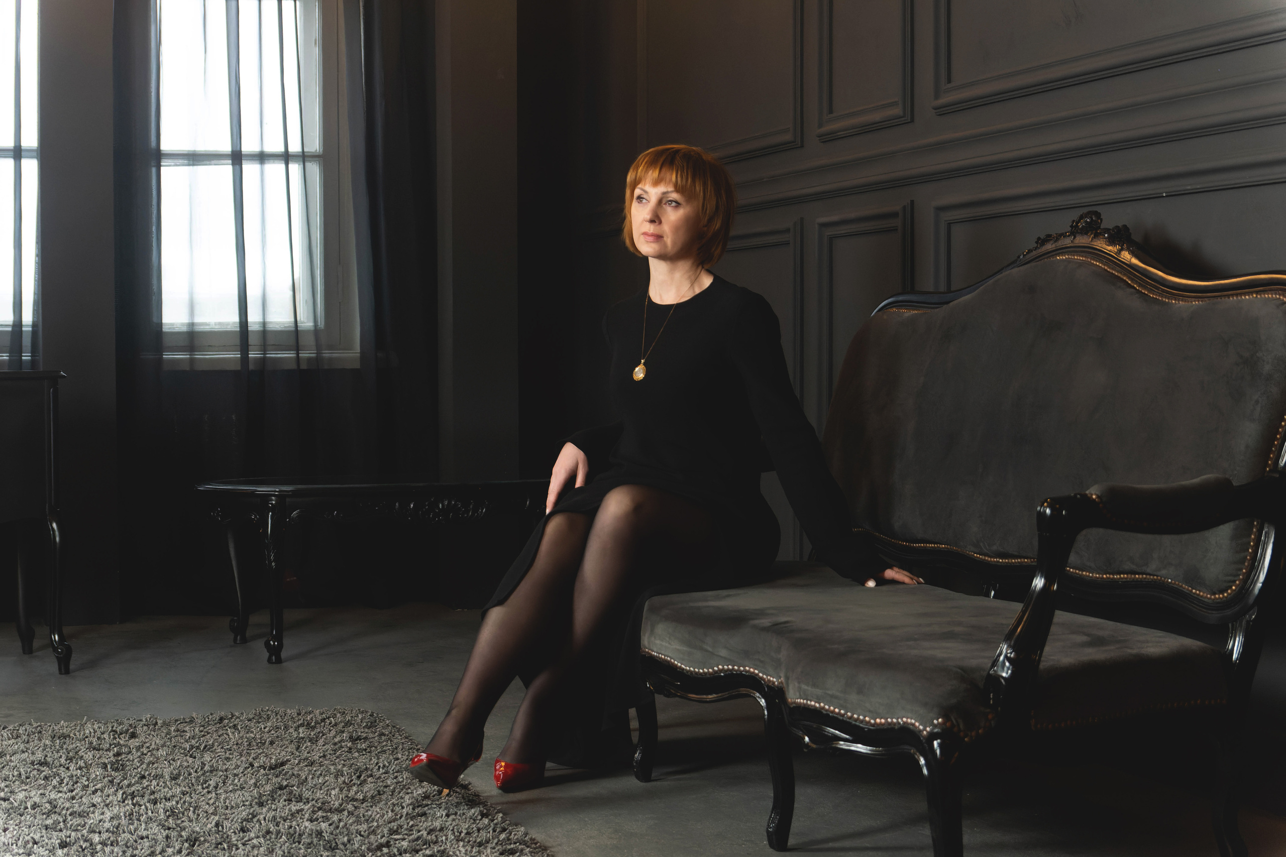 Женский портрет. Strona internetowa fotografki Elly Tev