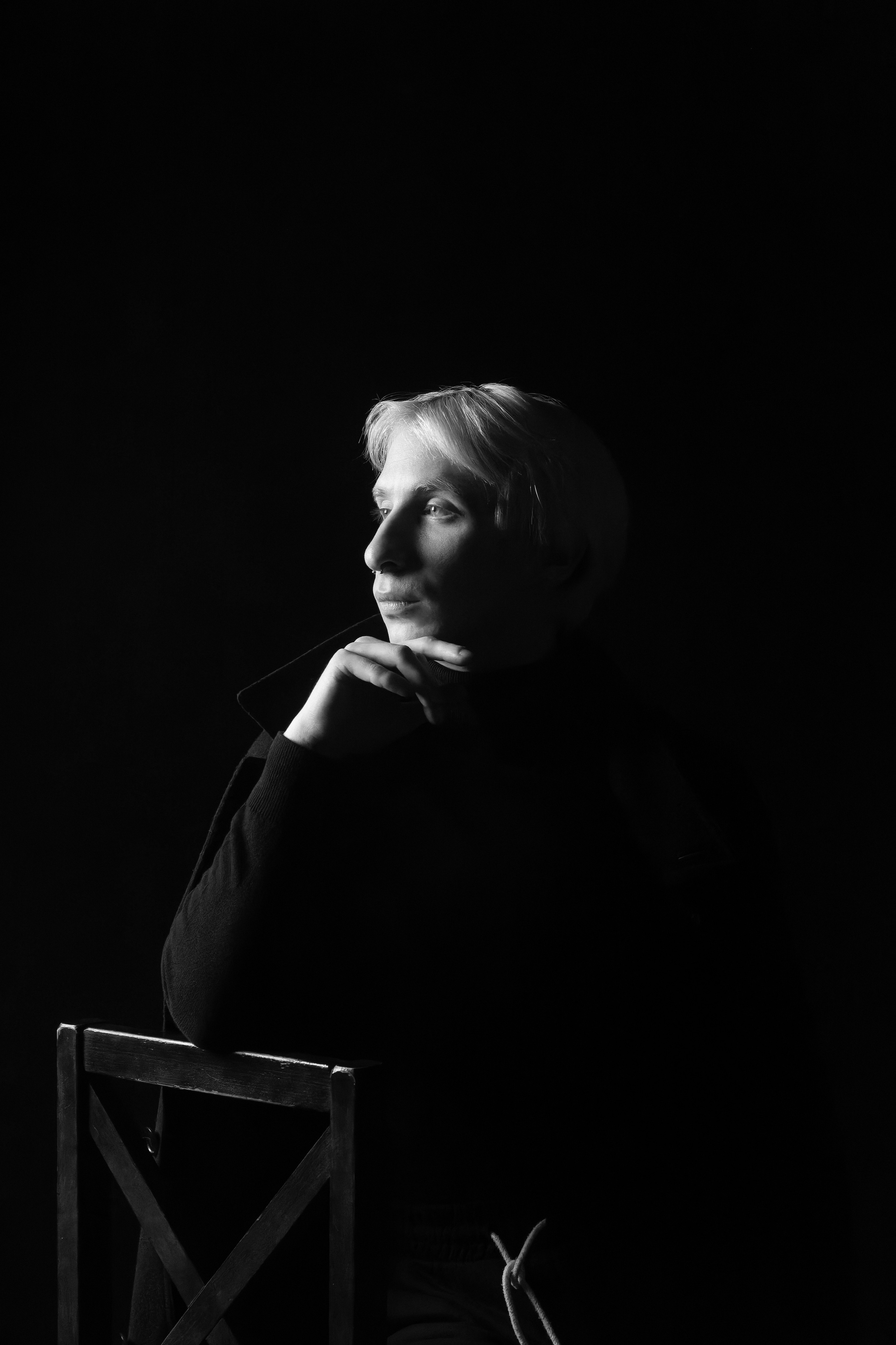 Мужской портрет. Strona internetowa fotografki Elly Tev