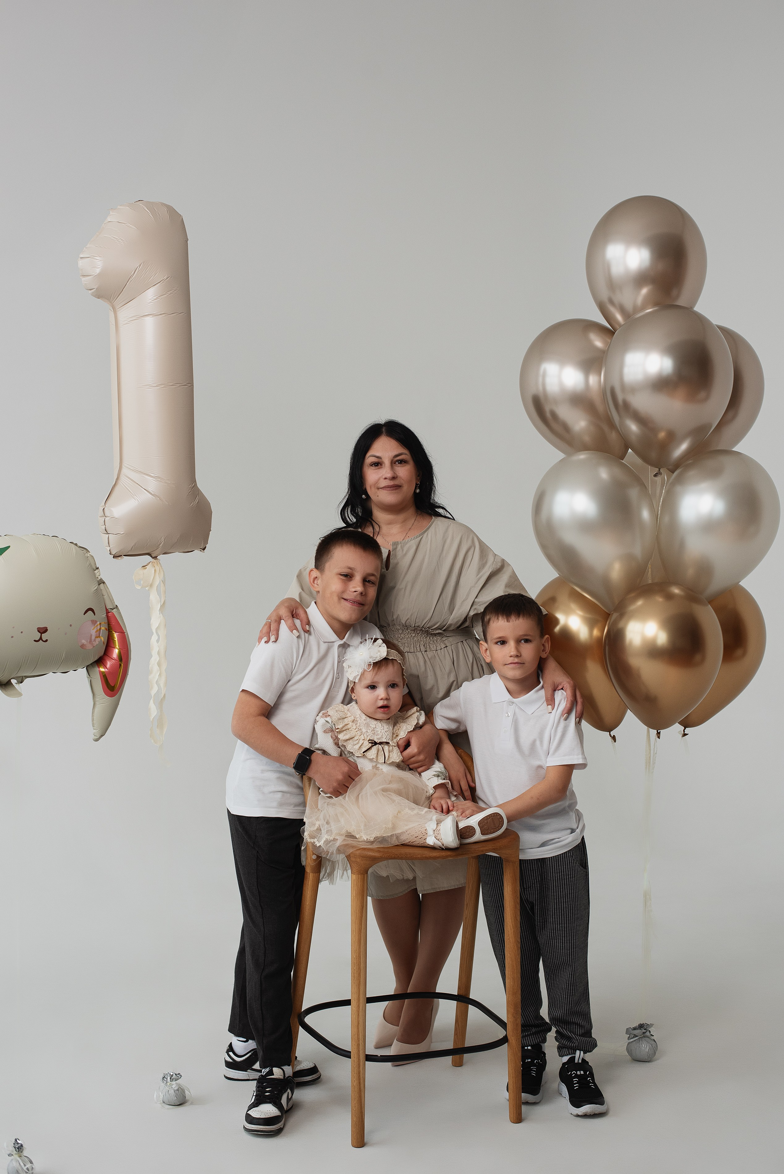 Фотосессия годика Алина. Семейный фотограф в Южно-Сахалинске Анастасия Лимарева