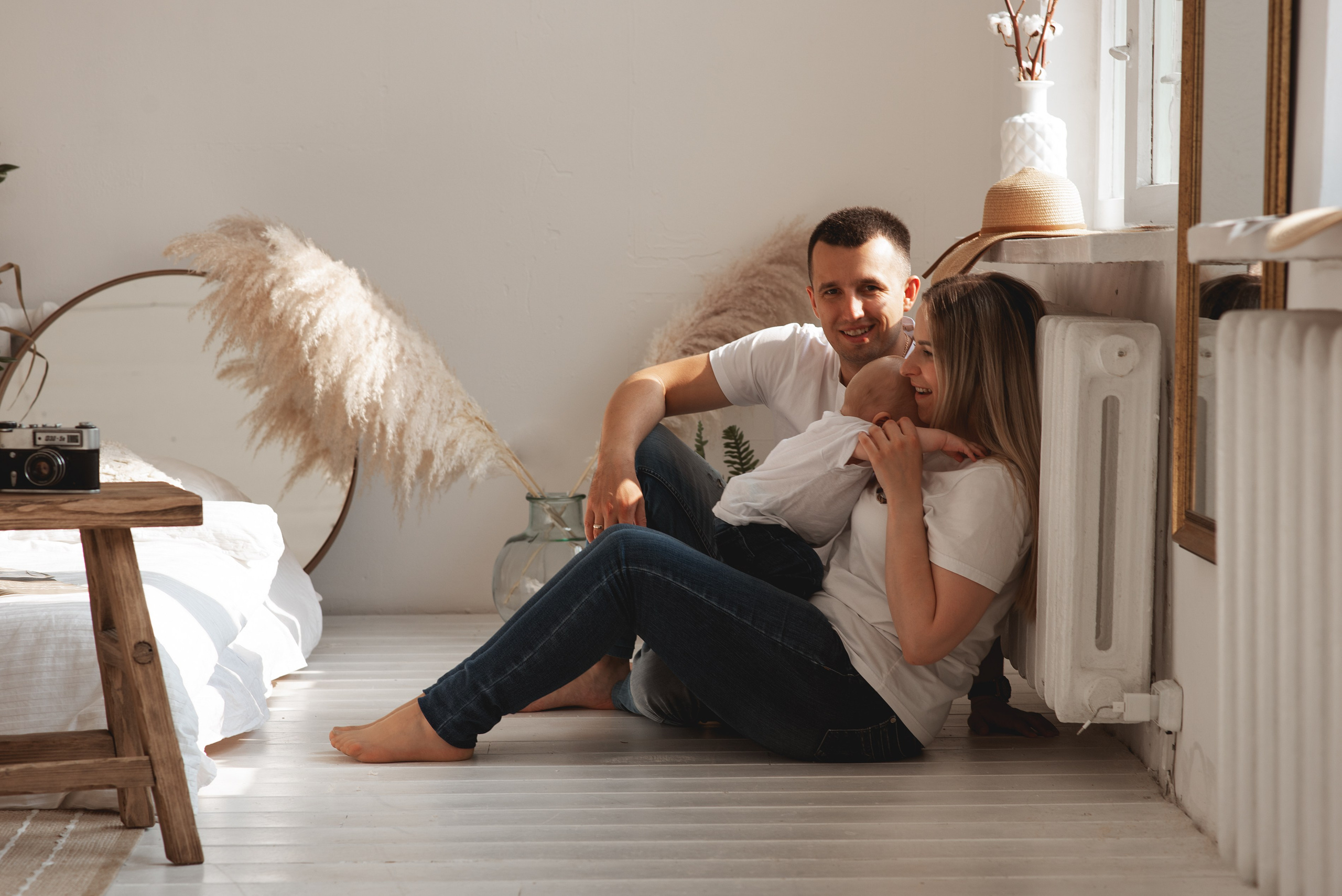 Семейная фотосессия Полина Игорь Богдан. Семейный фотограф в Южно-Сахалинске Анастасия Лимарева