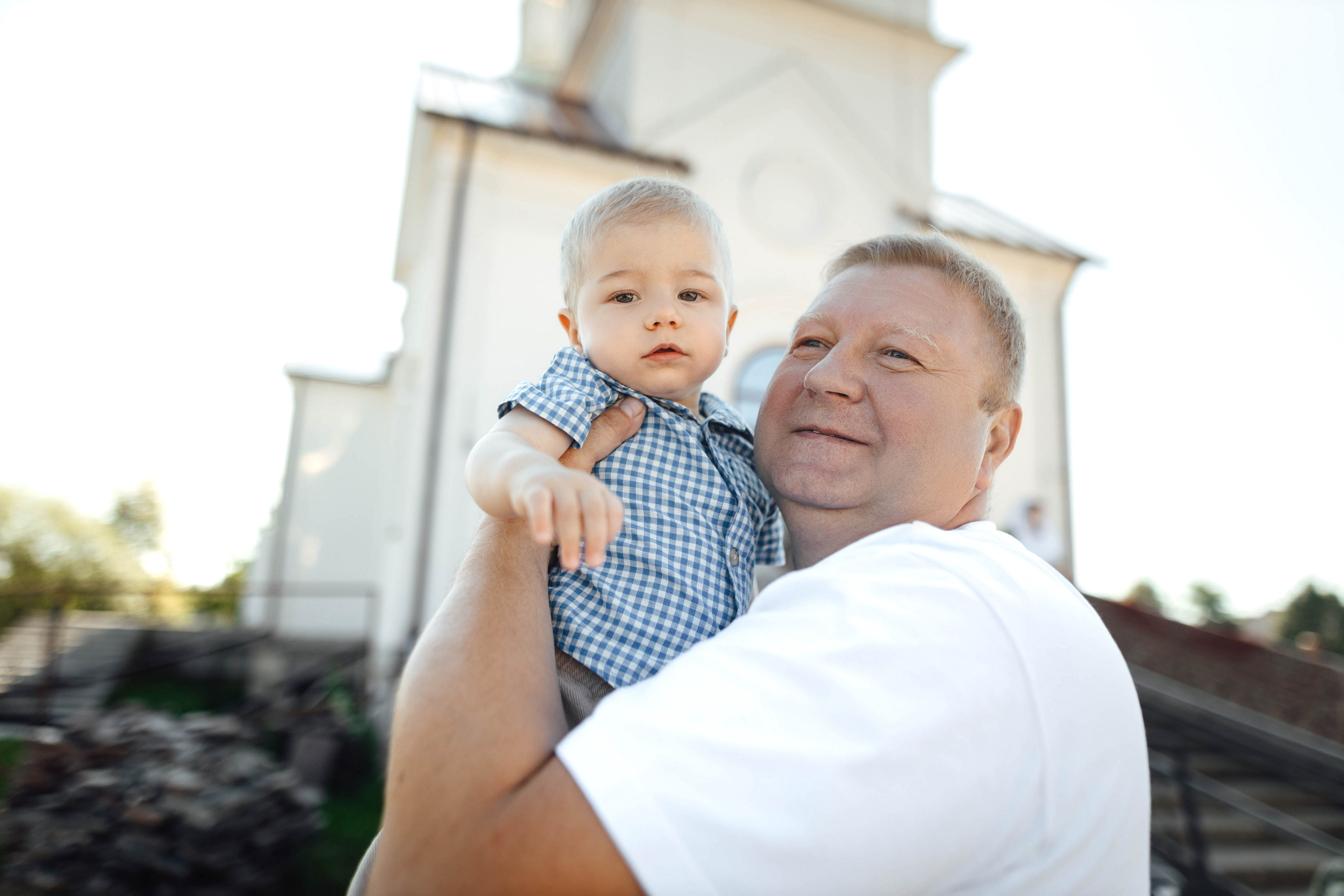 Крещение Энвера (Михаила), д. Колядищи, храм Успения Пр. Богородицы, август 2025