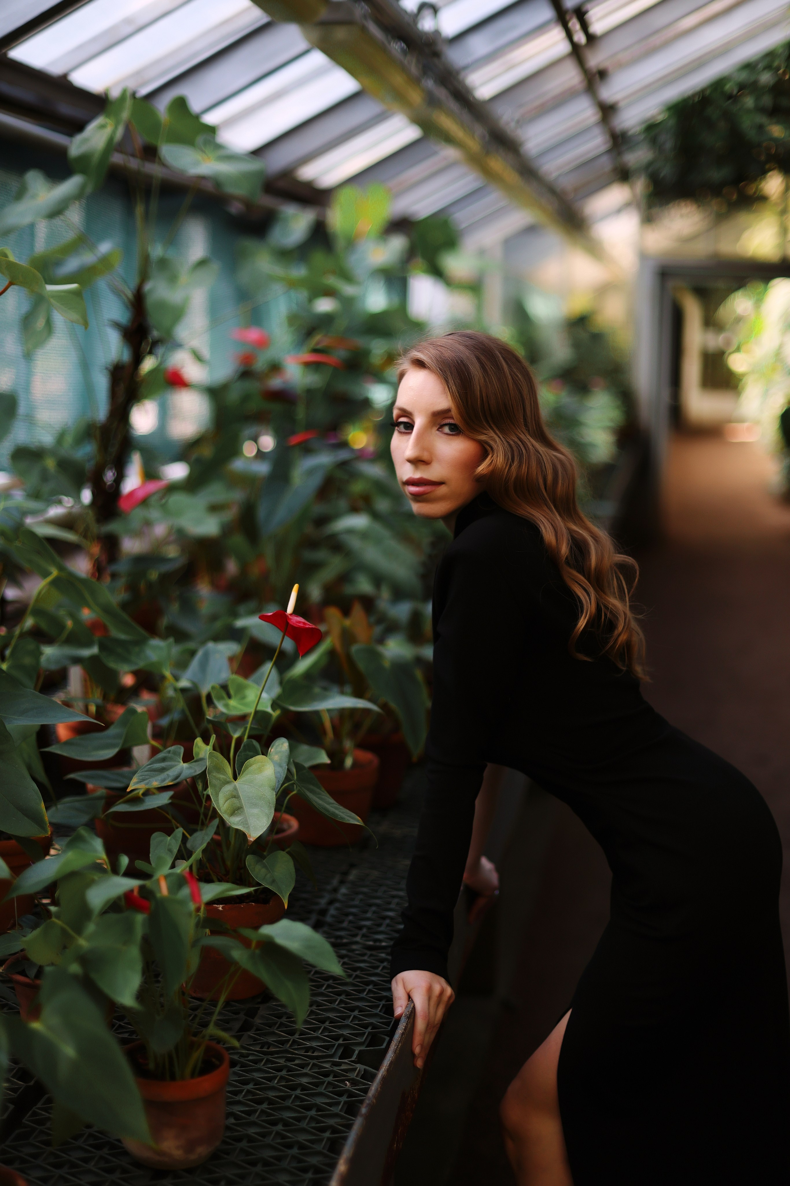 Тропическая фотосессия в Ботаническом саду. Свадебный и love story фотограф в Санкт-Петербурге (Спб) Natali Iva