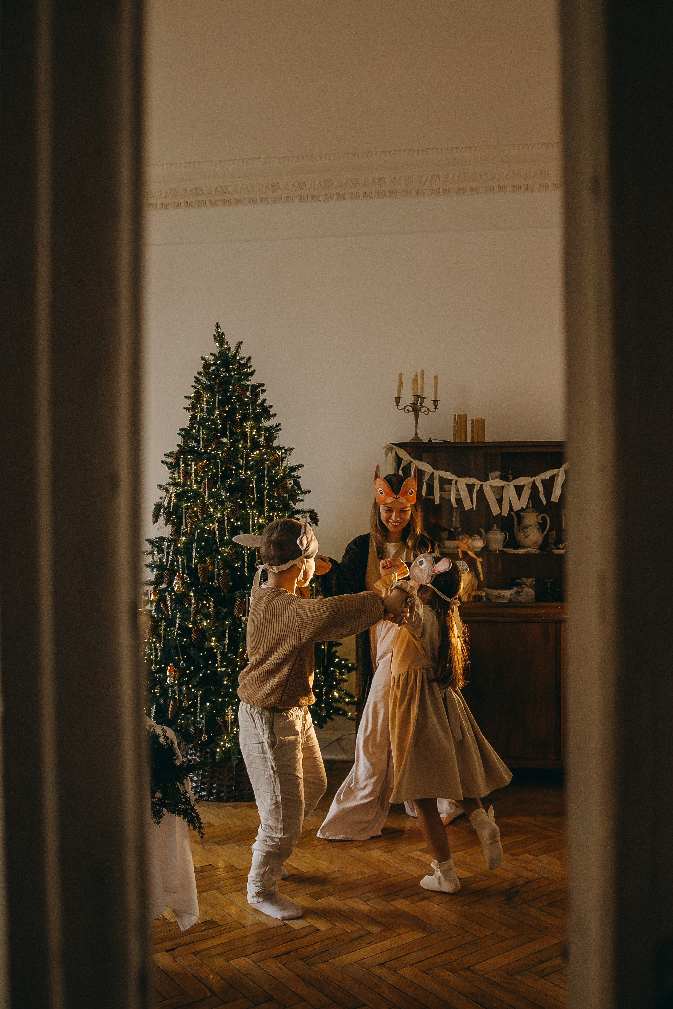 Новый год в Столице. Гаврилова Настя семейный фотограф lifestyle в Москве