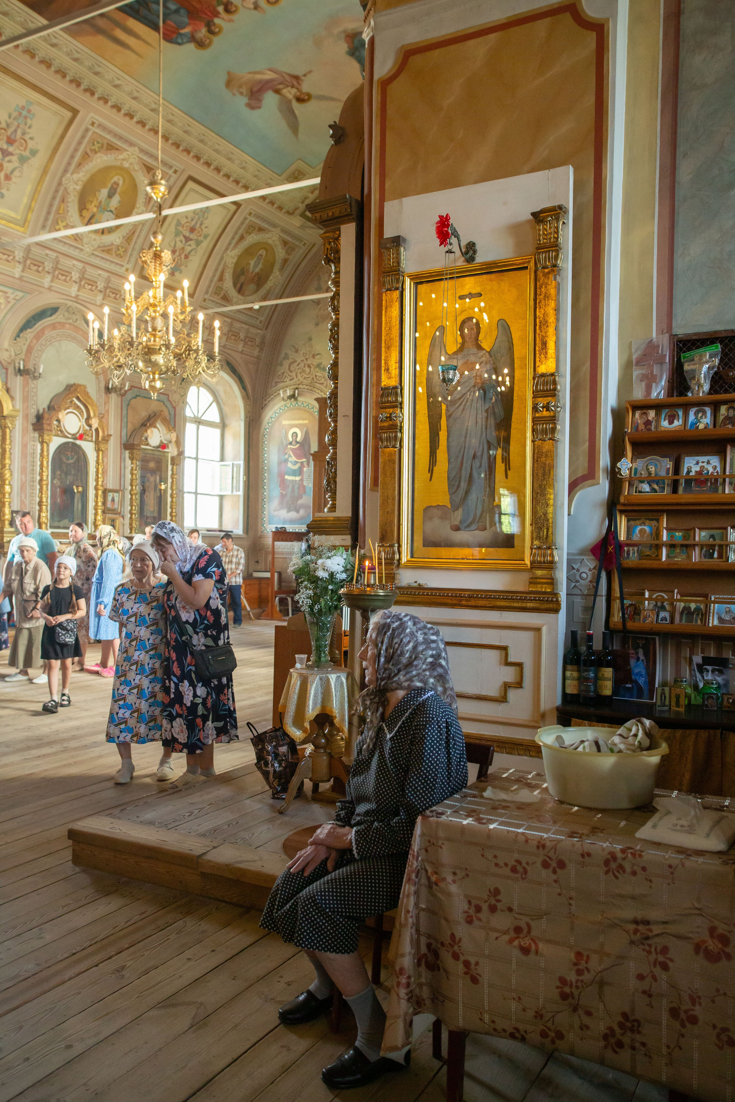 Молебен Николай Зарайсий с Ашитково Воскресенский храм. Семейный и детский фотограф Анна Петракова