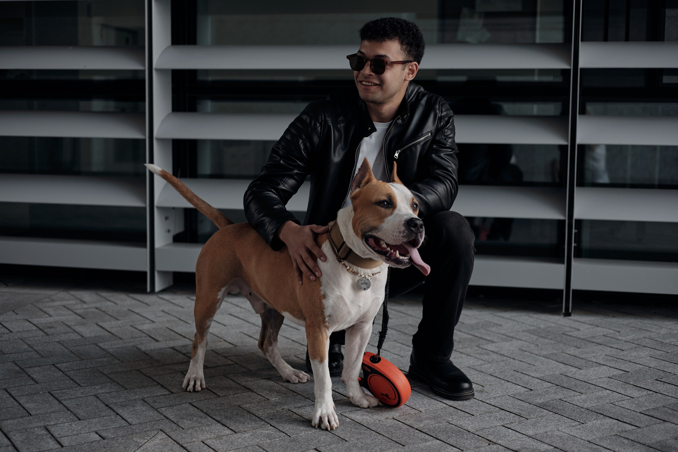 Абдо (прогулка с собакой). Фотограф из Казани