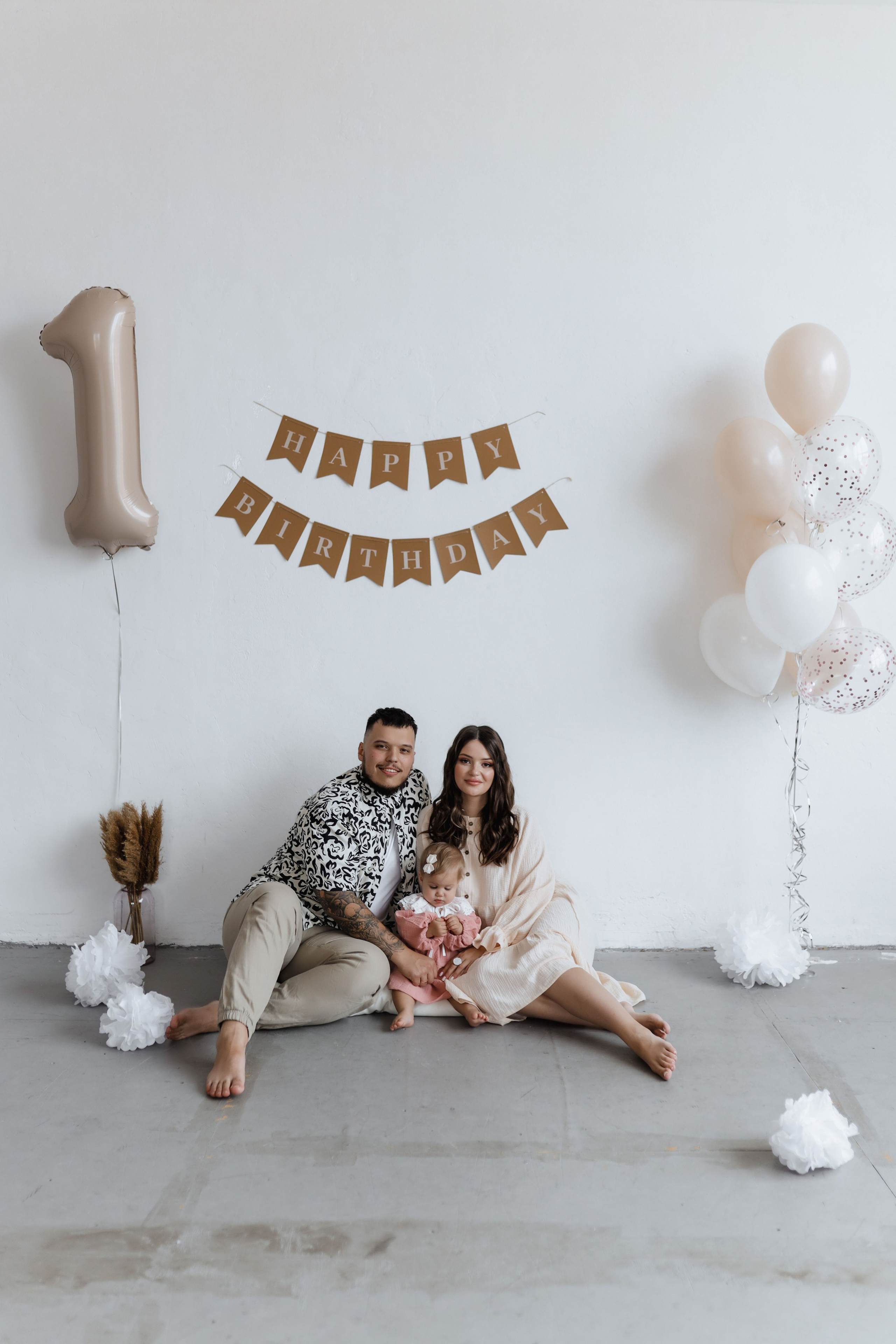 Егор, Юля и малышка Мира