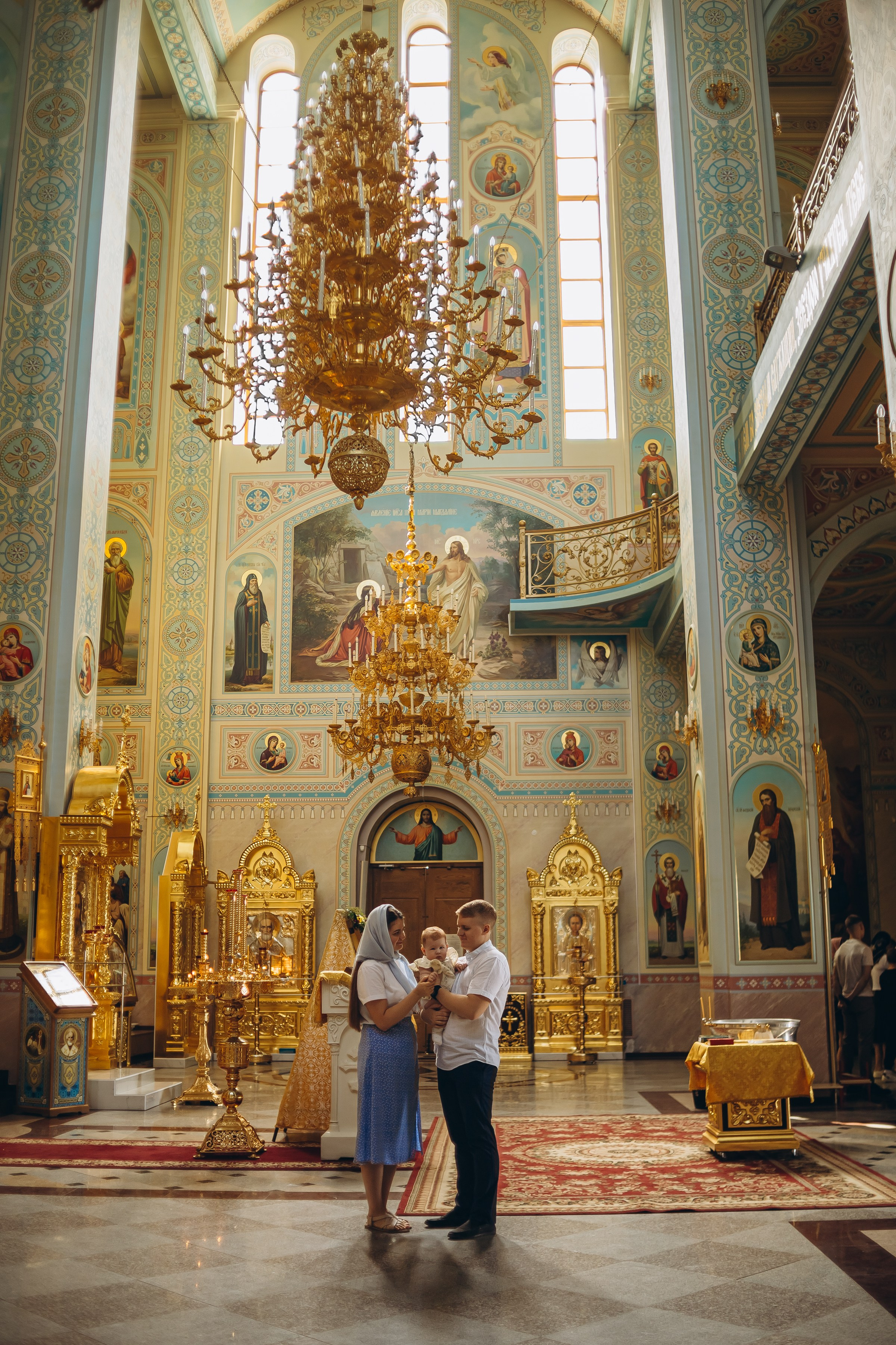 Крещение Надежды. Семейный фотограф в Волгодонске Краченцева Анна