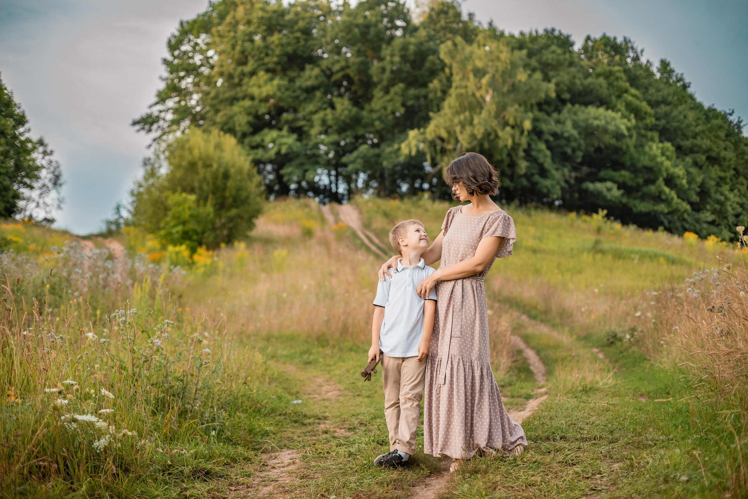Фотопрогулка для семьи Александры. Женский семейный фотограф Тула Москва Захарова Анна