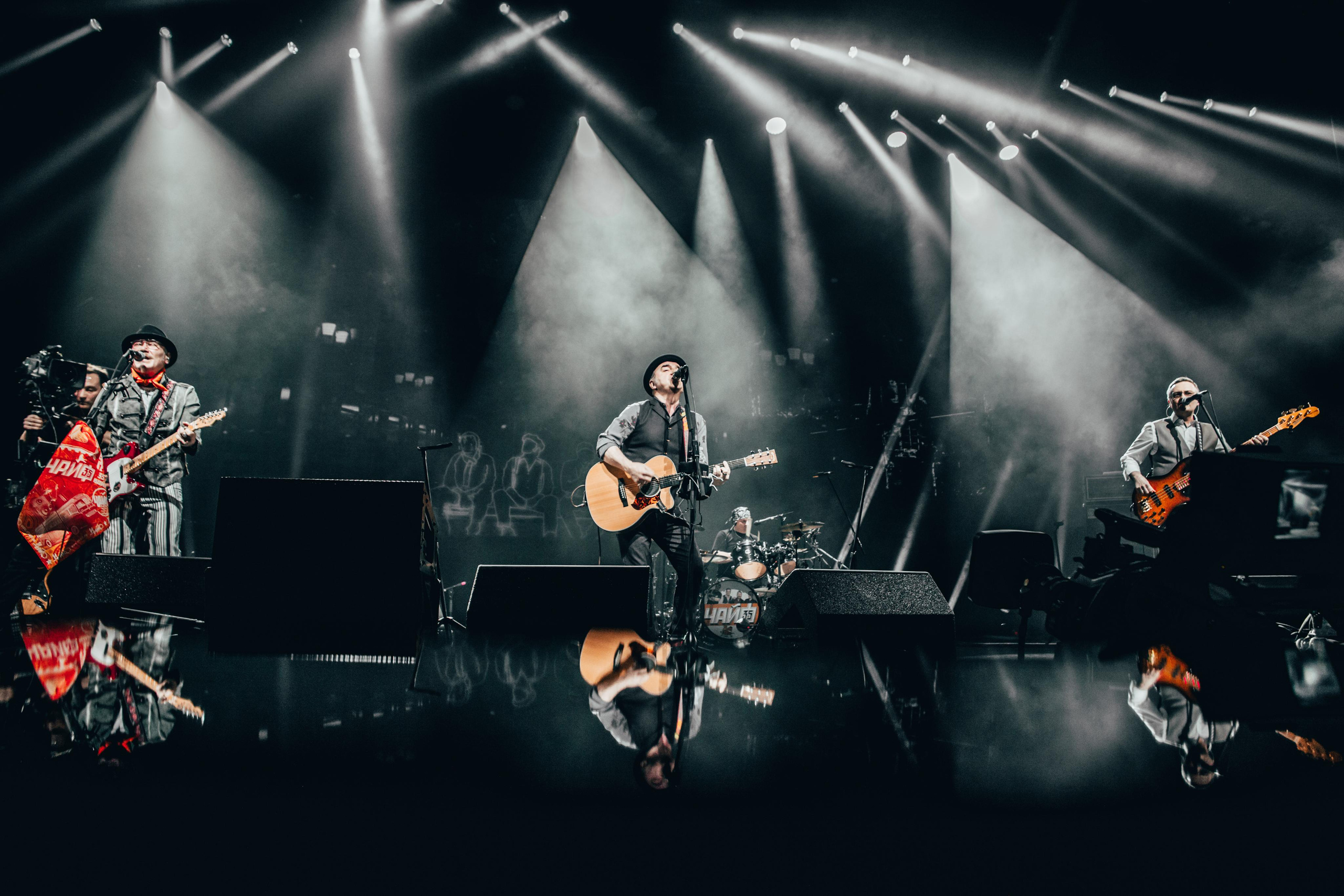 Чайф, Crocus City Hall. Фотограф Ольга Махалова — Санкт-Петербург, Москва, Нижний Новгород
