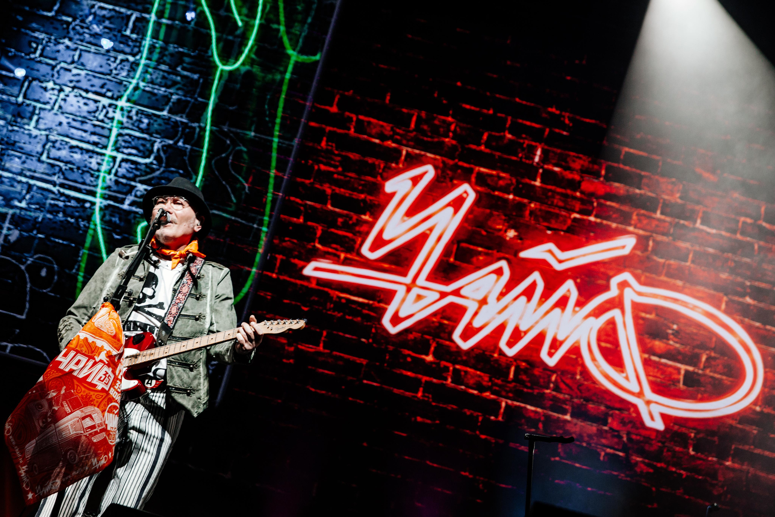 Чайф, Crocus City Hall. Фотограф Ольга Махалова — Санкт-Петербург, Москва, Нижний Новгород