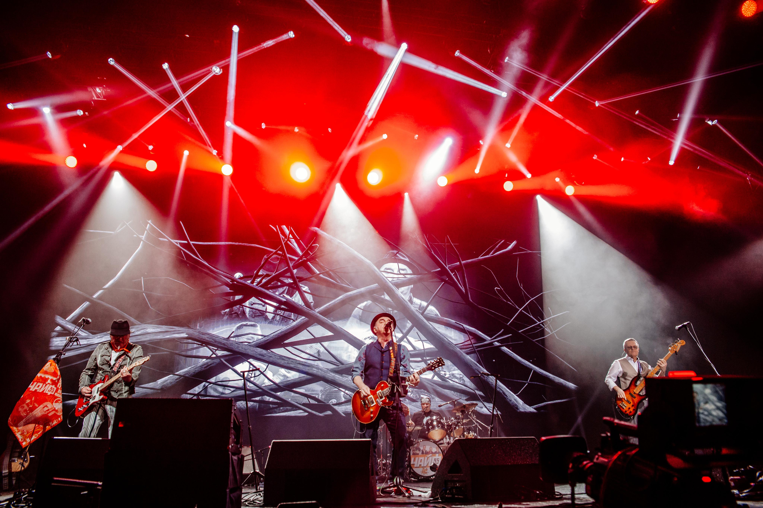 Чайф, Crocus City Hall. Фотограф Ольга Махалова — Санкт-Петербург, Москва, Нижний Новгород
