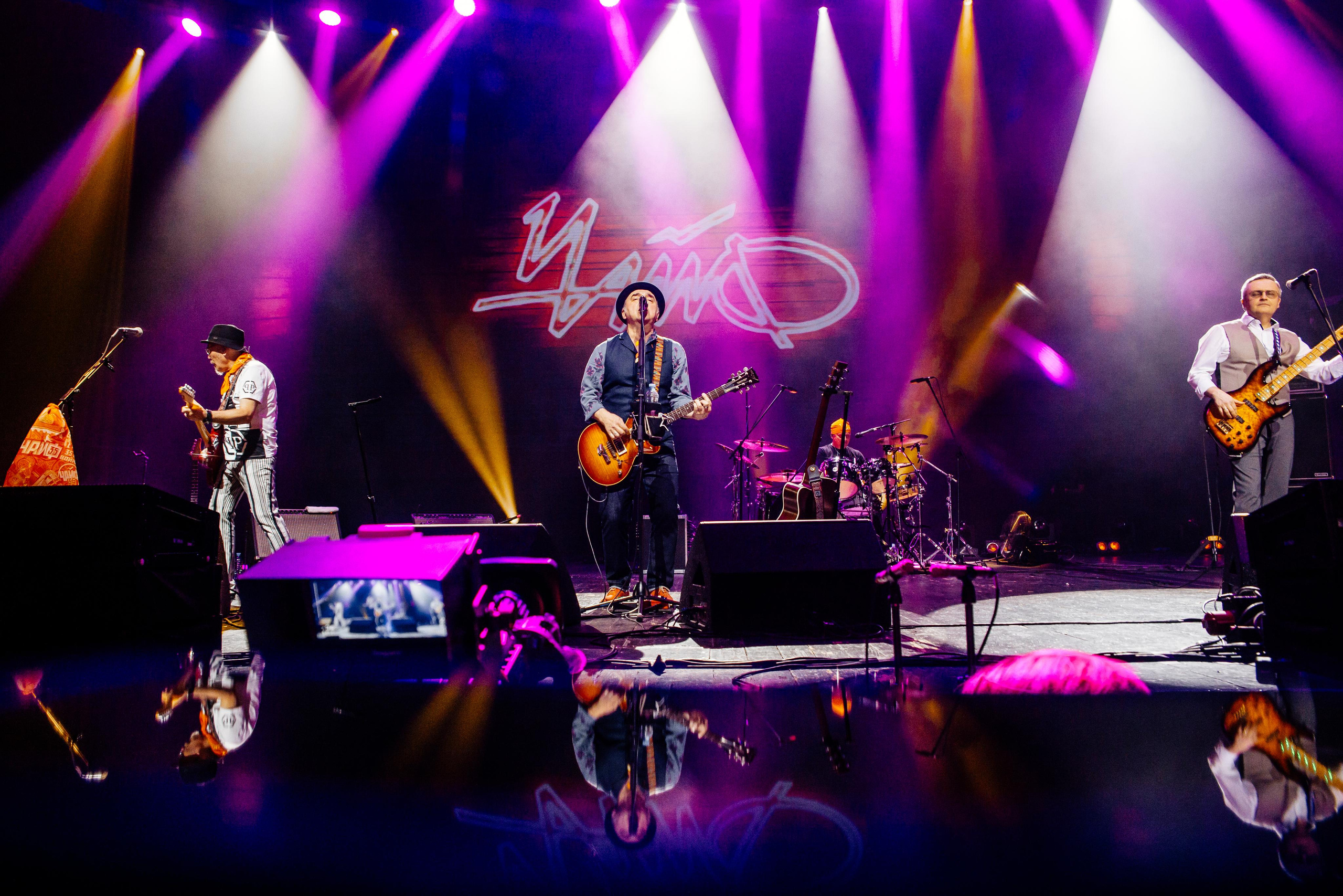 Чайф, Crocus City Hall. Фотограф Ольга Махалова — Санкт-Петербург, Москва, Нижний Новгород