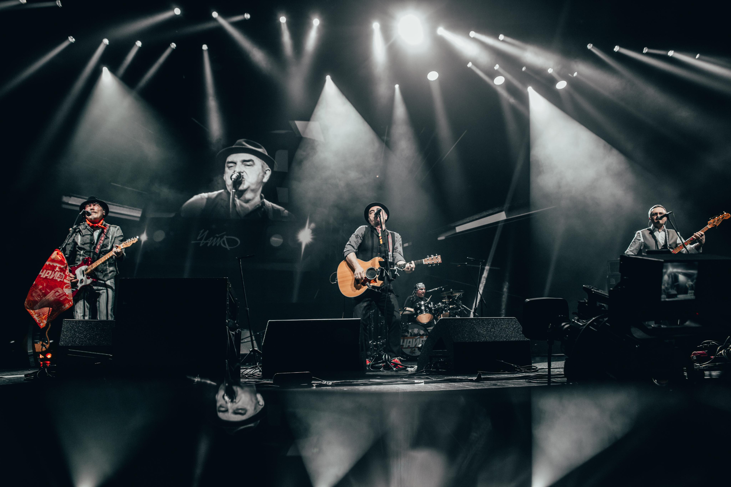 Чайф, Crocus City Hall. Фотограф Ольга Махалова — Санкт-Петербург, Москва, Нижний Новгород