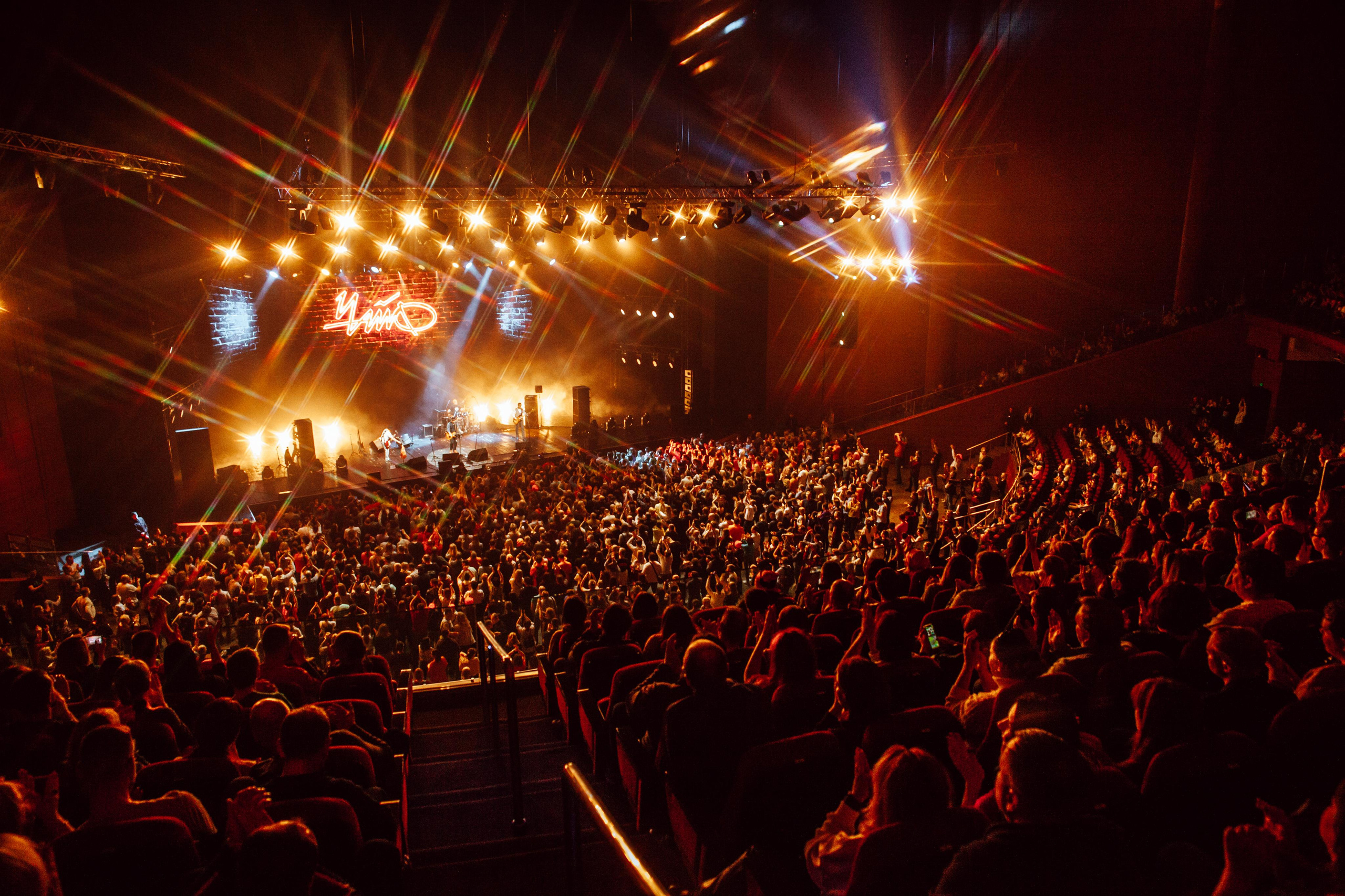 Чайф, Crocus City Hall. Фотограф Ольга Махалова — Санкт-Петербург, Москва, Нижний Новгород